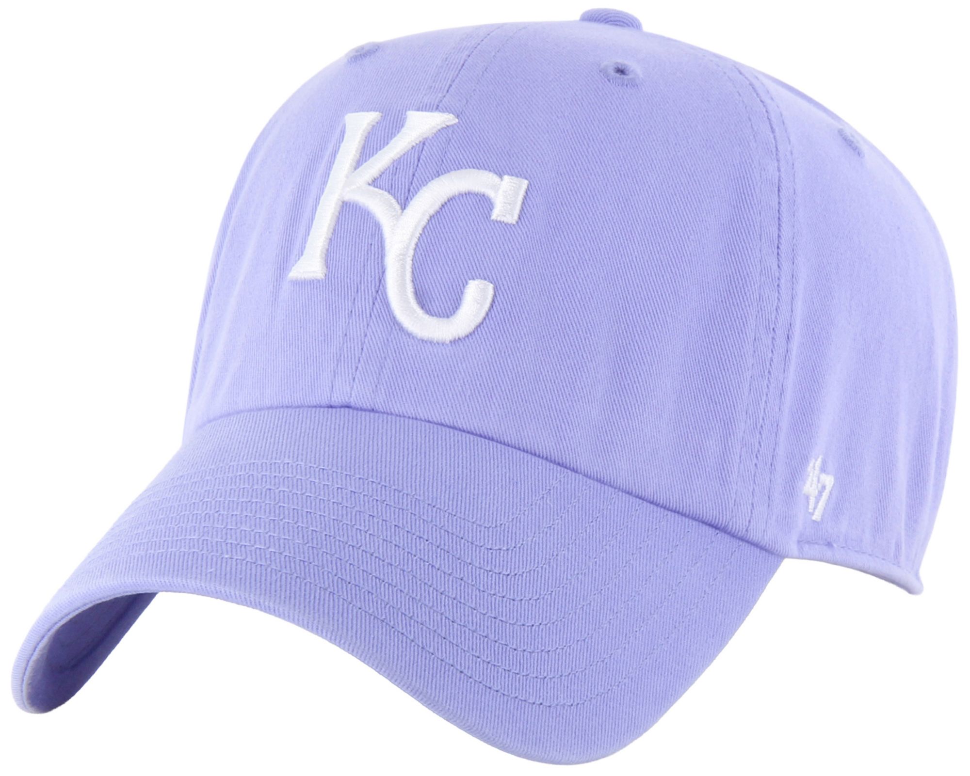 '47 Adult Kansas City Royals Purple Clean Up Adjustable Hat