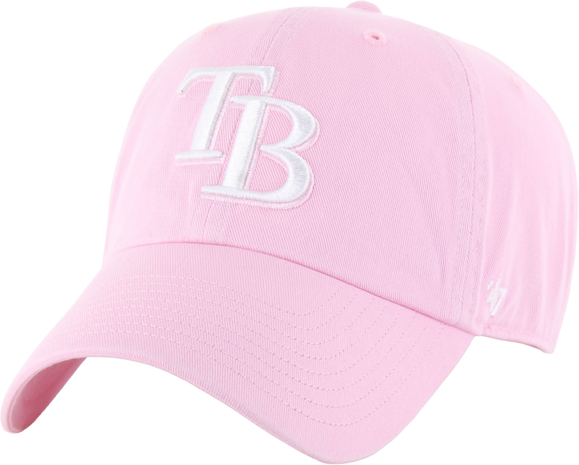'47 Adult Tampa Bay Rays Pink Clean Up Adjustable Hat