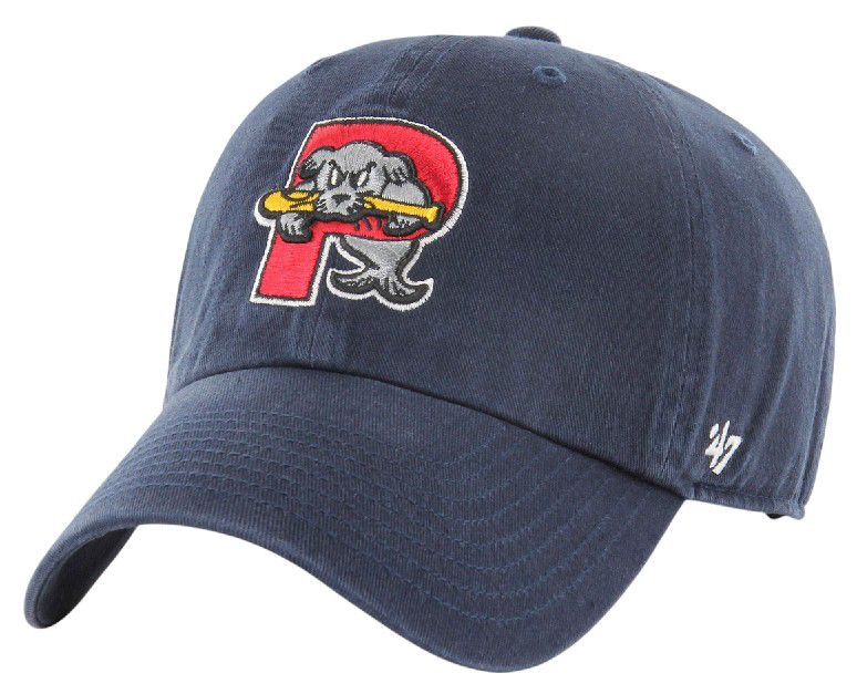 '47 Adult Portland Sea Dogs Navy Clean Up Adjustable Hat