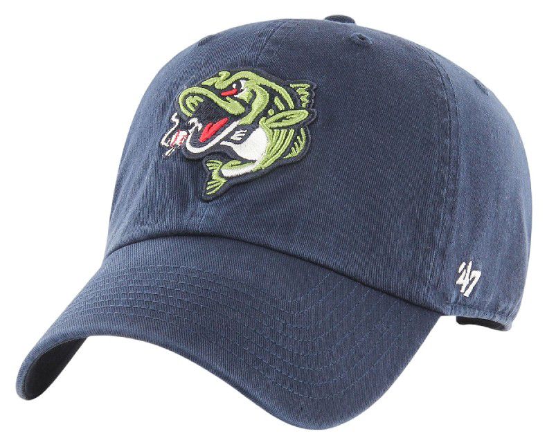 '47 Adult Gwinnett Stripers Navy Clean Up Adjustable Hat