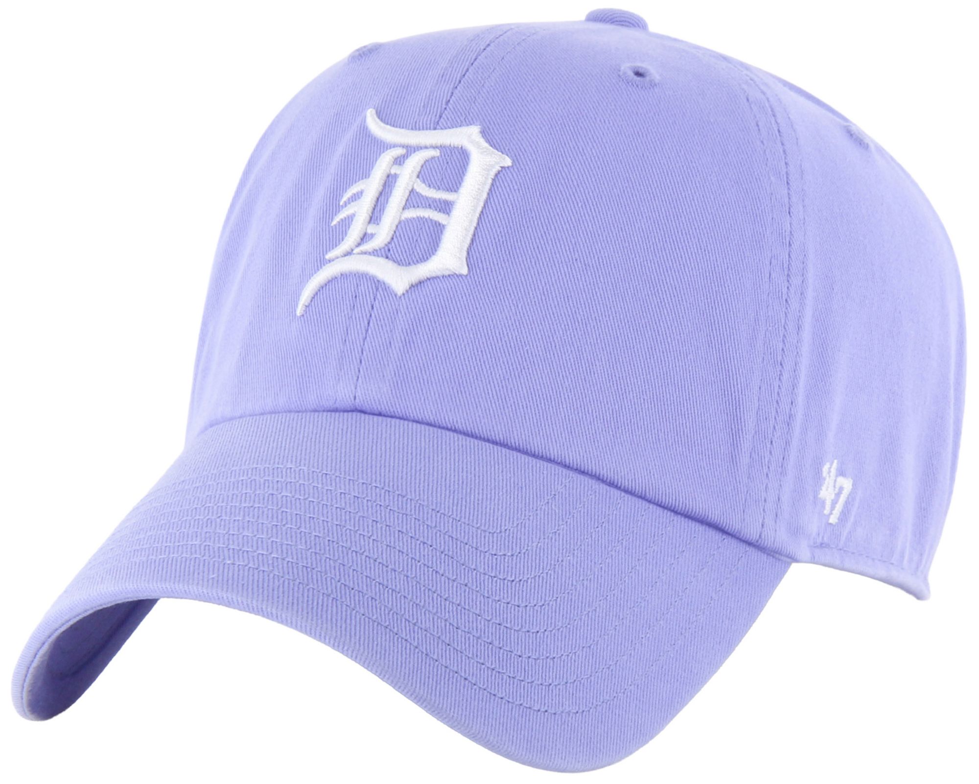 '47 Adult Detroit Tigers Purple Clean Up Adjustable Hat