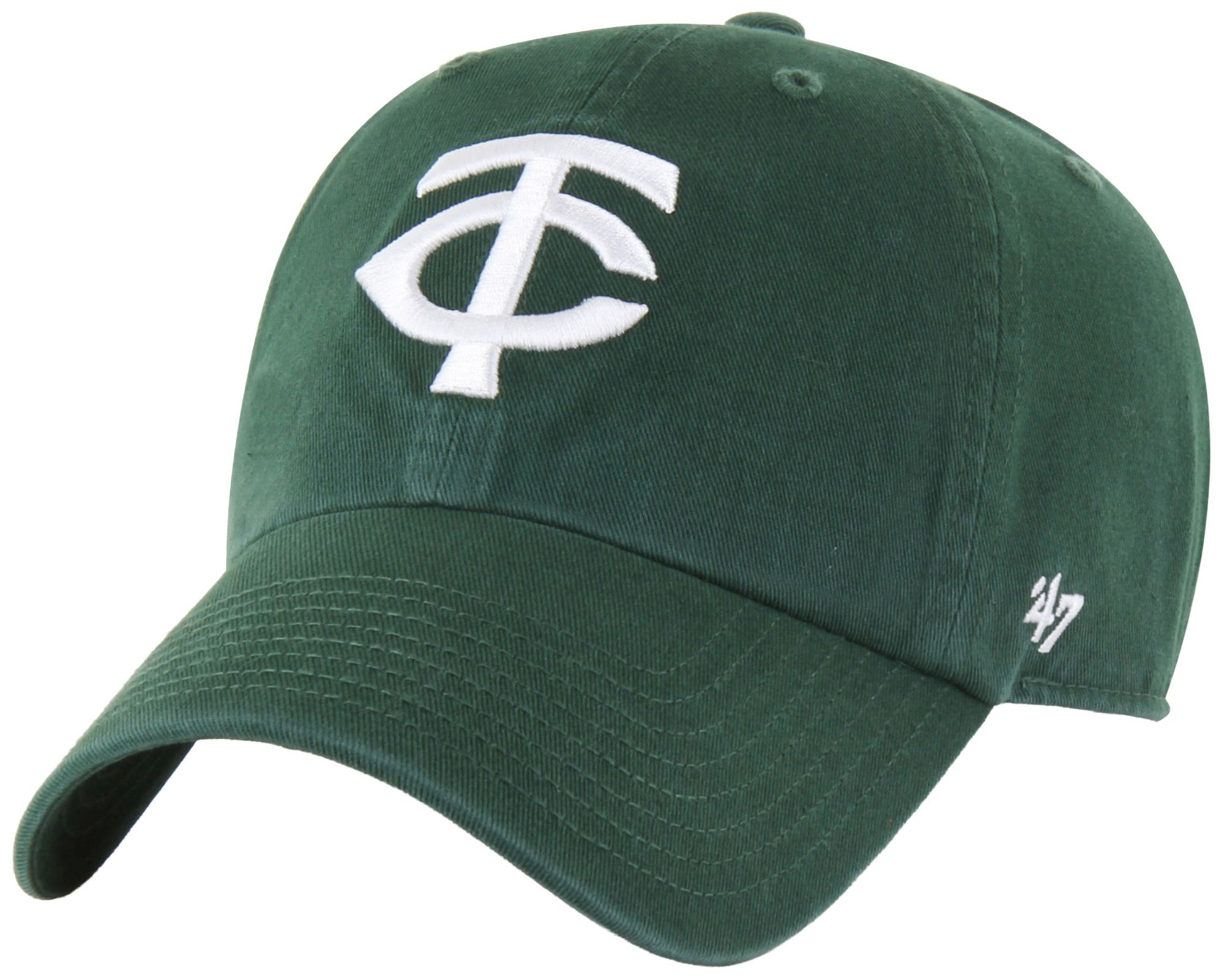 '47 Adult Minnesota Twins Green Clean Up Adjustable Hat