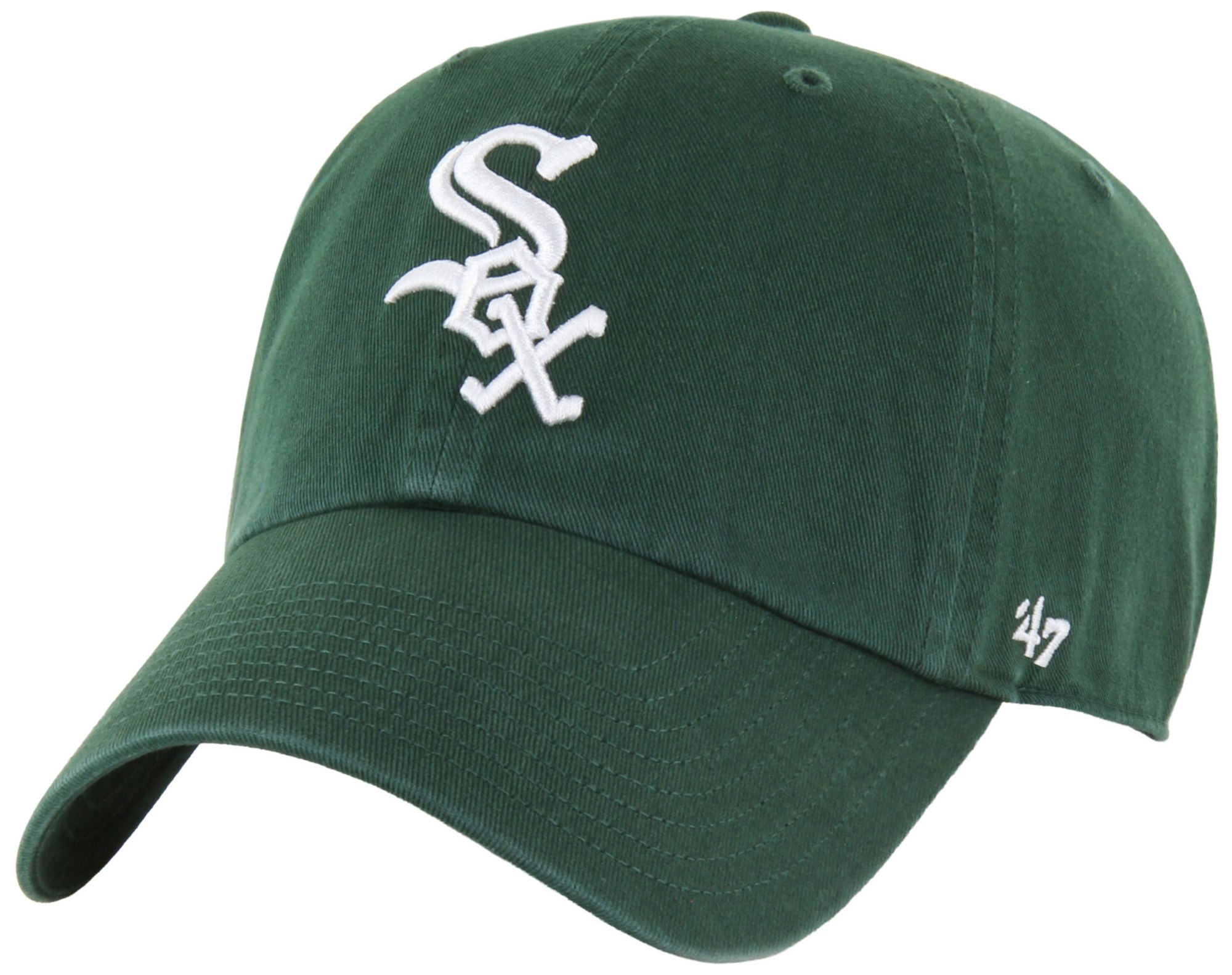 '47 Adult Chicago White Sox Green Clean Up Adjustable Hat