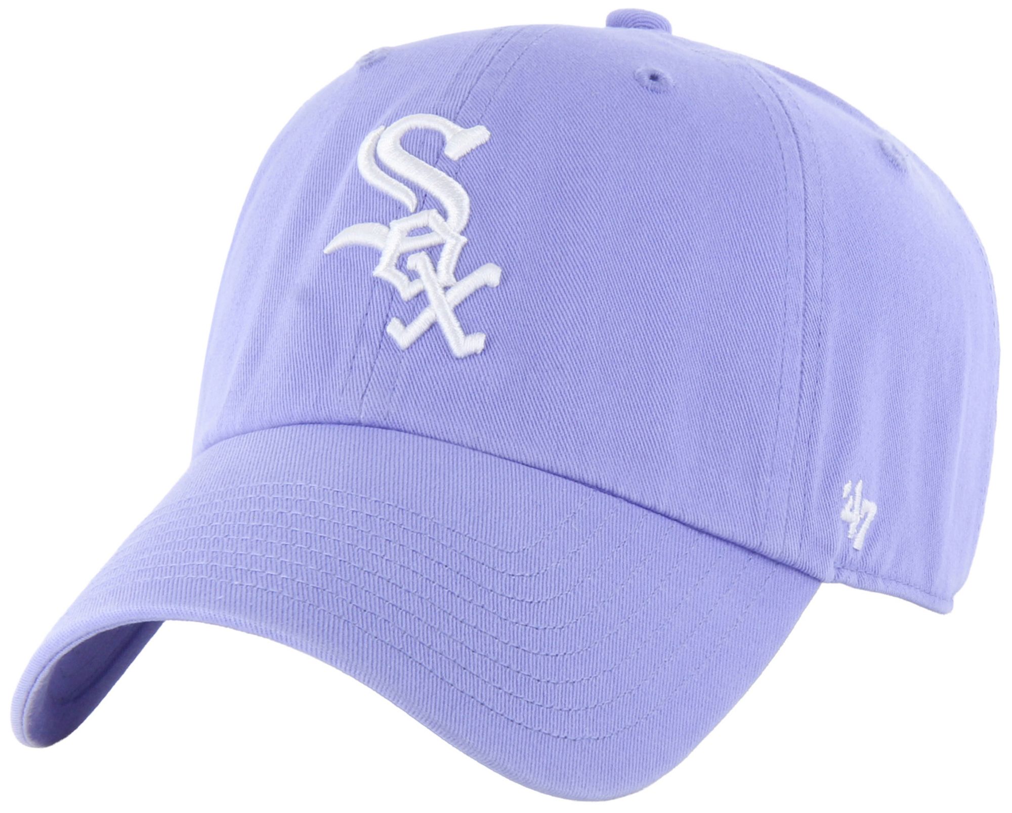 '47 Adult Chicago White Sox Purple Clean Up Adjustable Hat