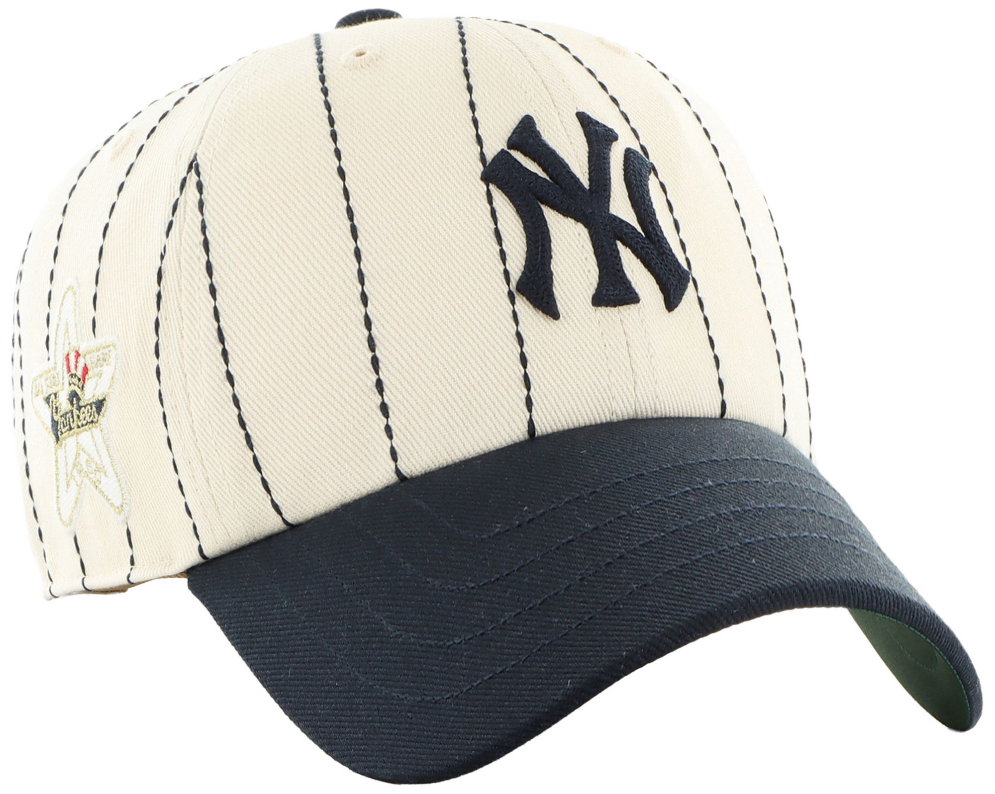 '47 Adult New York Yankees Cream Cooperstown Rawlings Clean Up Adjustable Hat