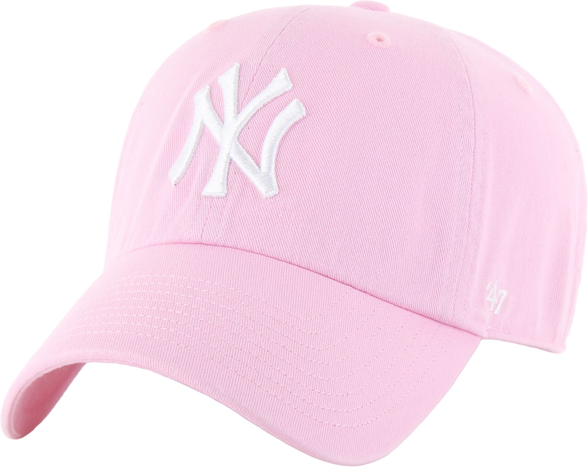 '47 Adult New York Yankees Pink Clean Up Adjustable Hat