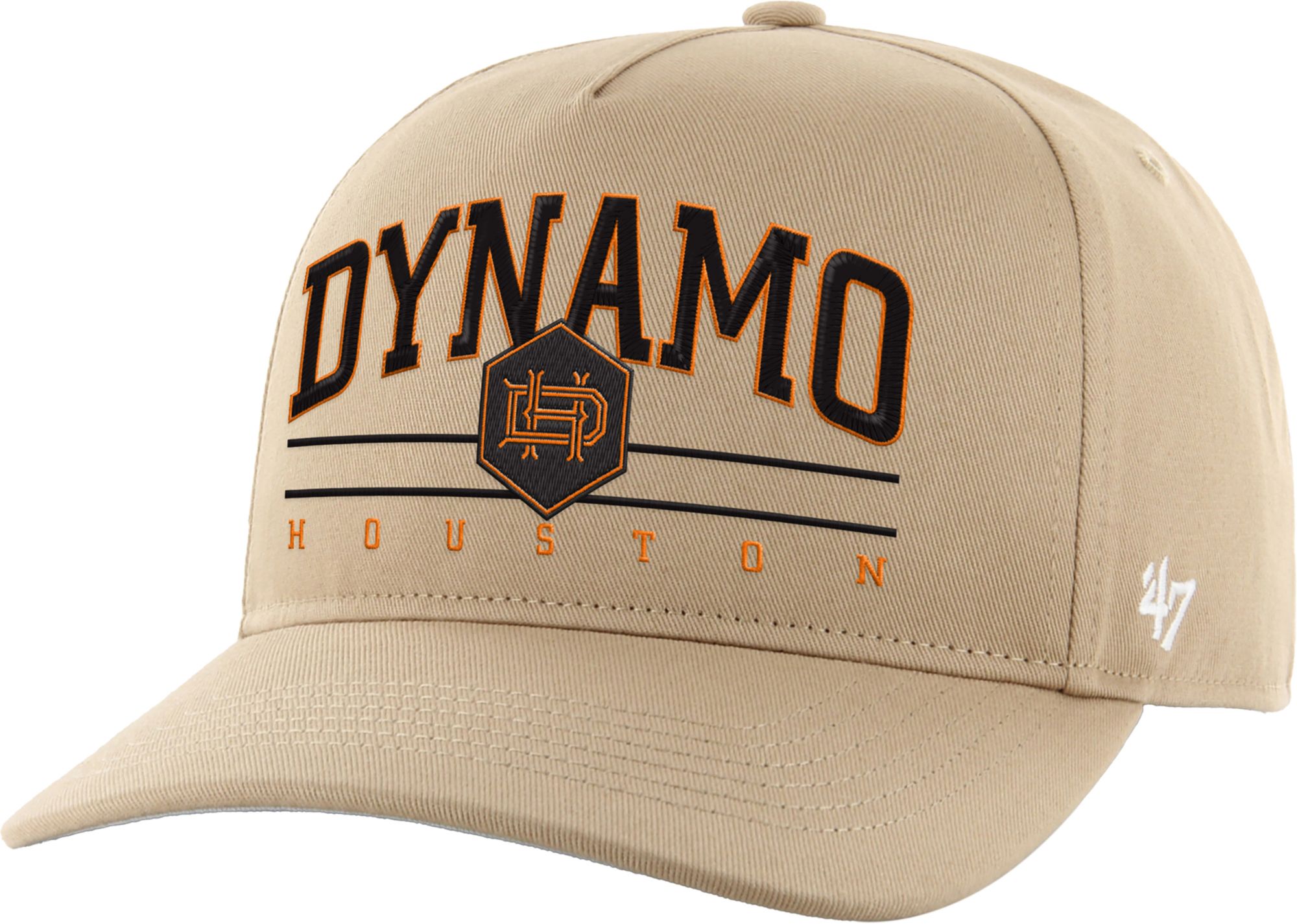 '47 Adult Houston Dynamo Tan Arch Hitch Adjustable Hat