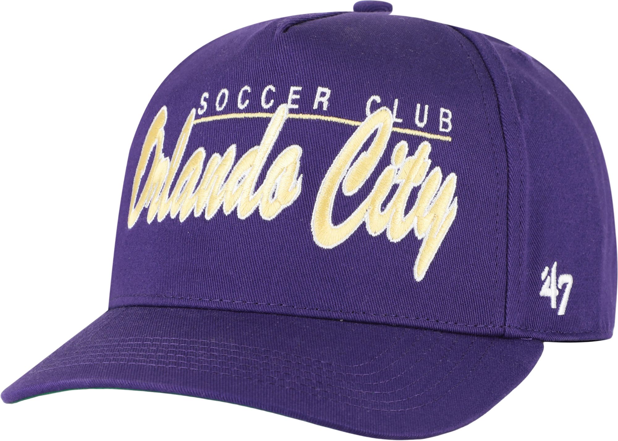 '47 Adult Orlando City Purple Script Hitch Adjustable Hat