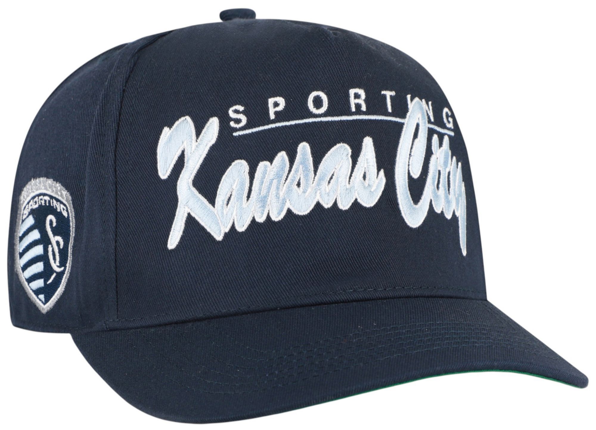 '47 Adult Sporting Kansas City Navy Script Hitch Adjustable Hat