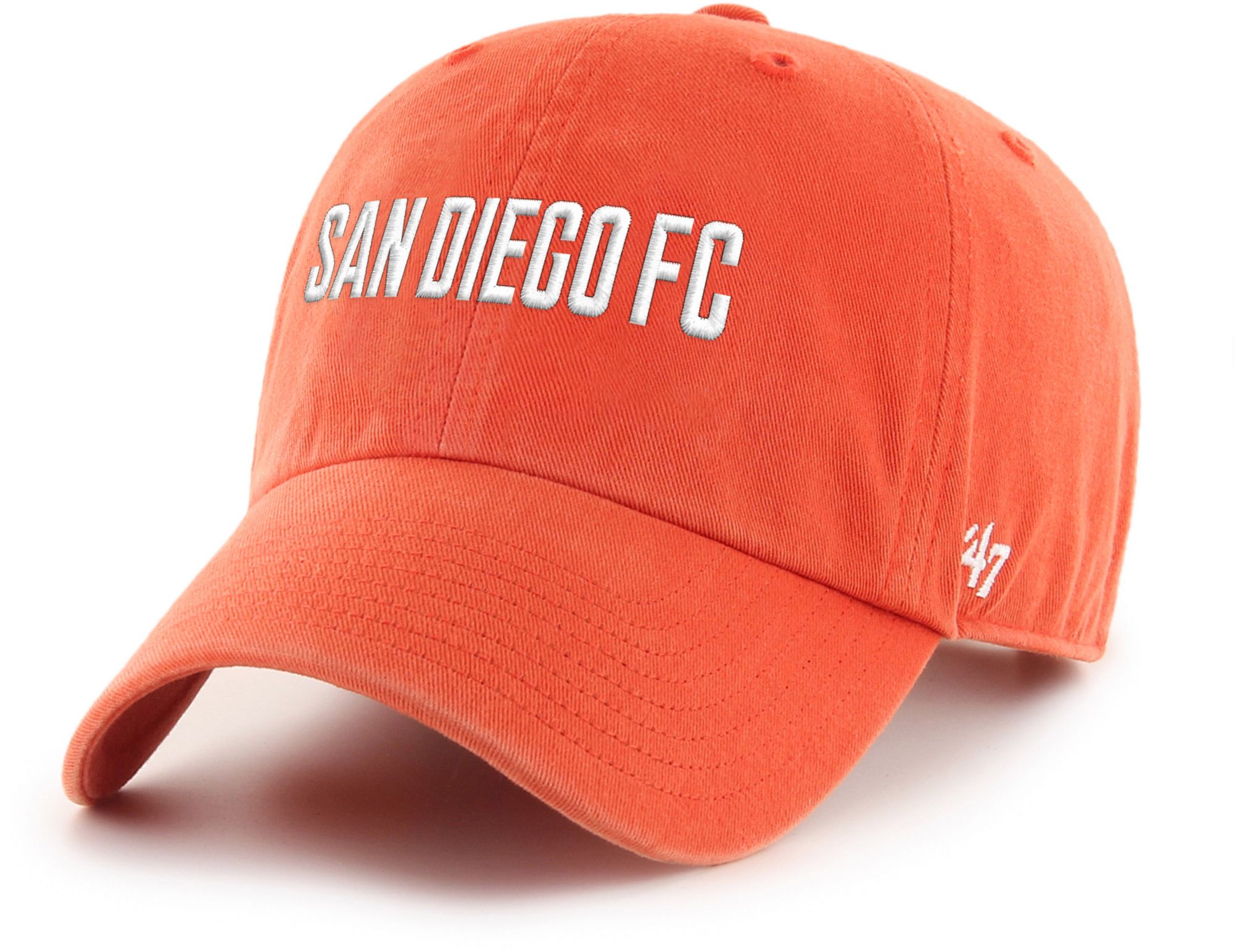 '47 Adult San Diego FC Orange 2Hit Clean Up Adjustable Hat