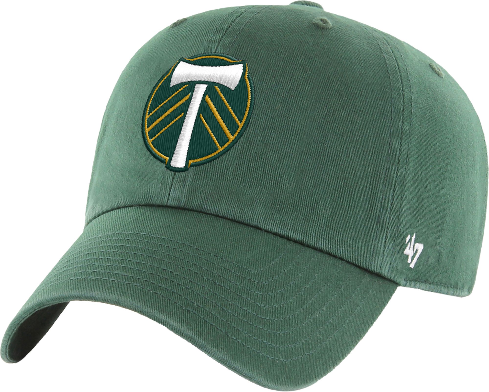 '47 Adult Portland Timbers Green Logo Clean Up Adjustable Hat