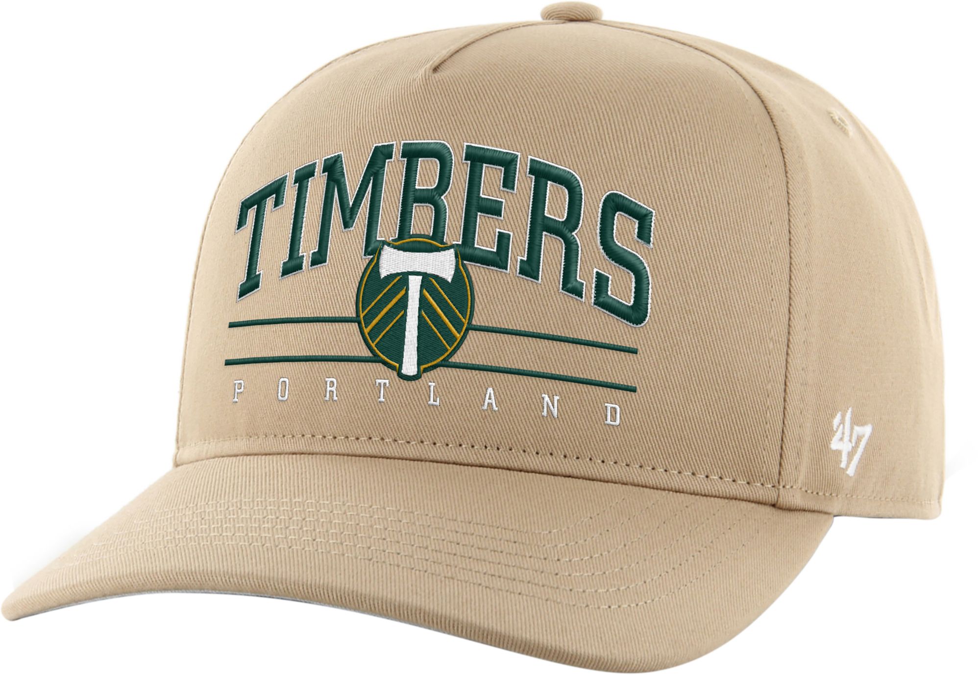'47 Adult Portland Timbers Tan Arch Hitch Adjustable Hat
