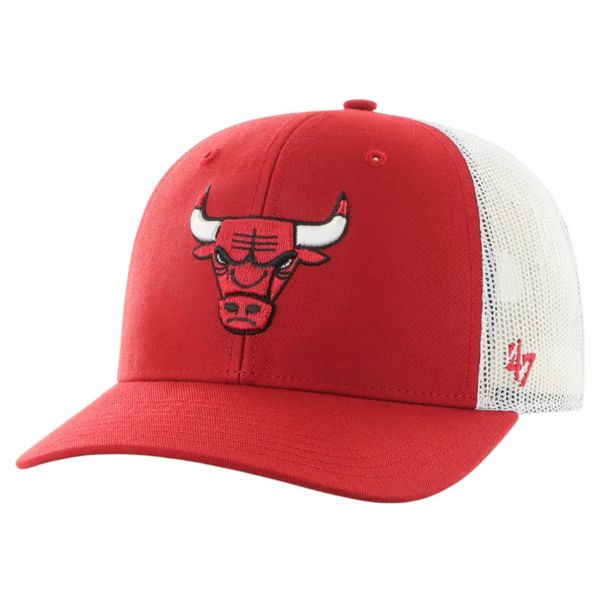 '47 Adult Chicago Bulls Red Adjustable Trucker Hat