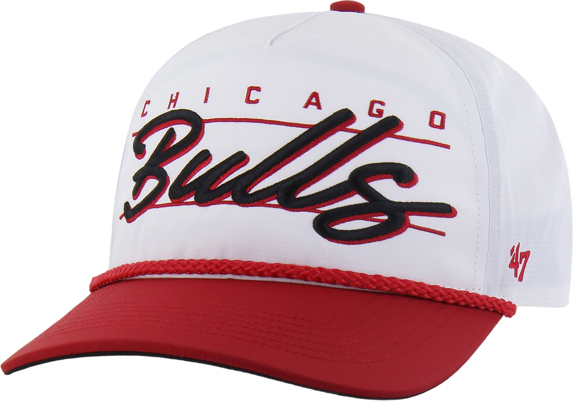 '47 Adult Chicago Bulls White Condor Brrr Hitch Adjustable Hat