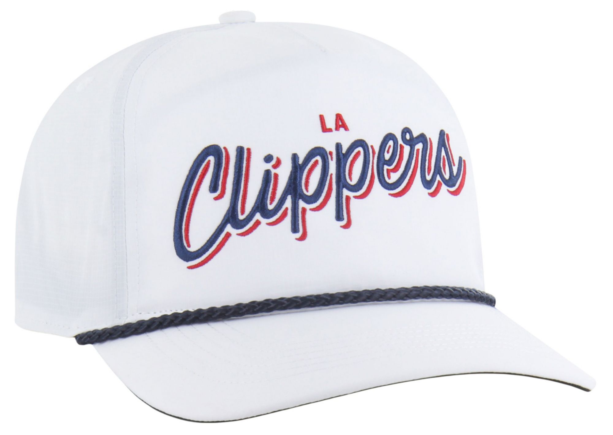 '47 Adult Los Angeles Clippers White wordmark Fairway R RF Hitch Adjustable Hat