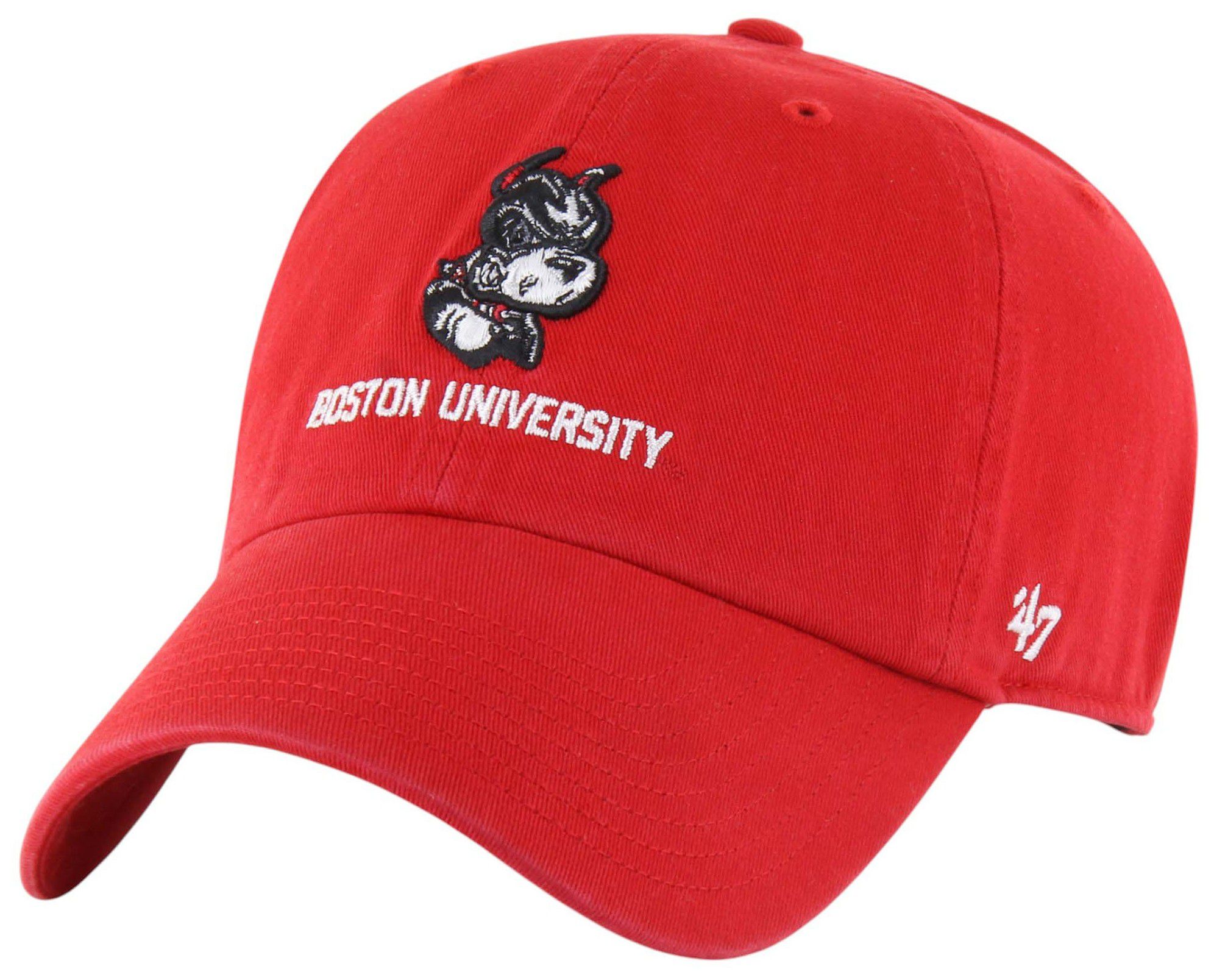 '47 Adult Boston Terriers Red Clean Up Adjustable Hat