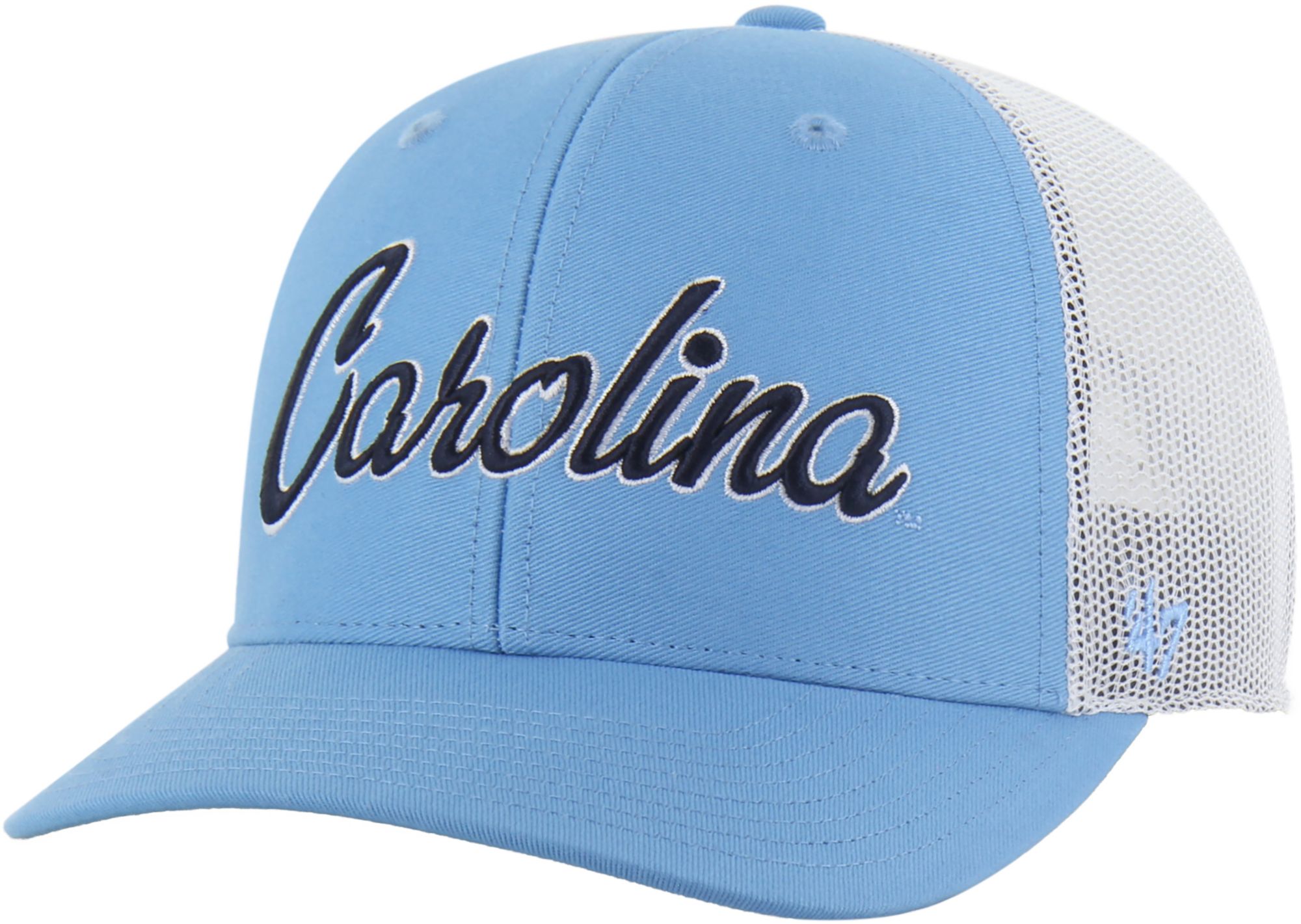 '47 Adult North Carolina Tar Heels COLUMBIA Overhand Adjustable Trucker Hat