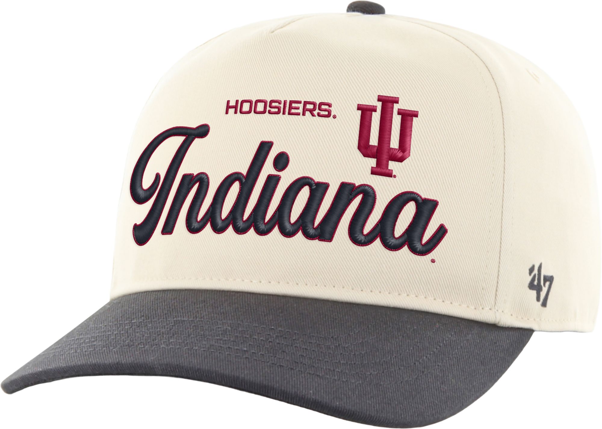 '47 Adult Indiana Hoosiers Natural Assemble Hitch Adjustable Hat