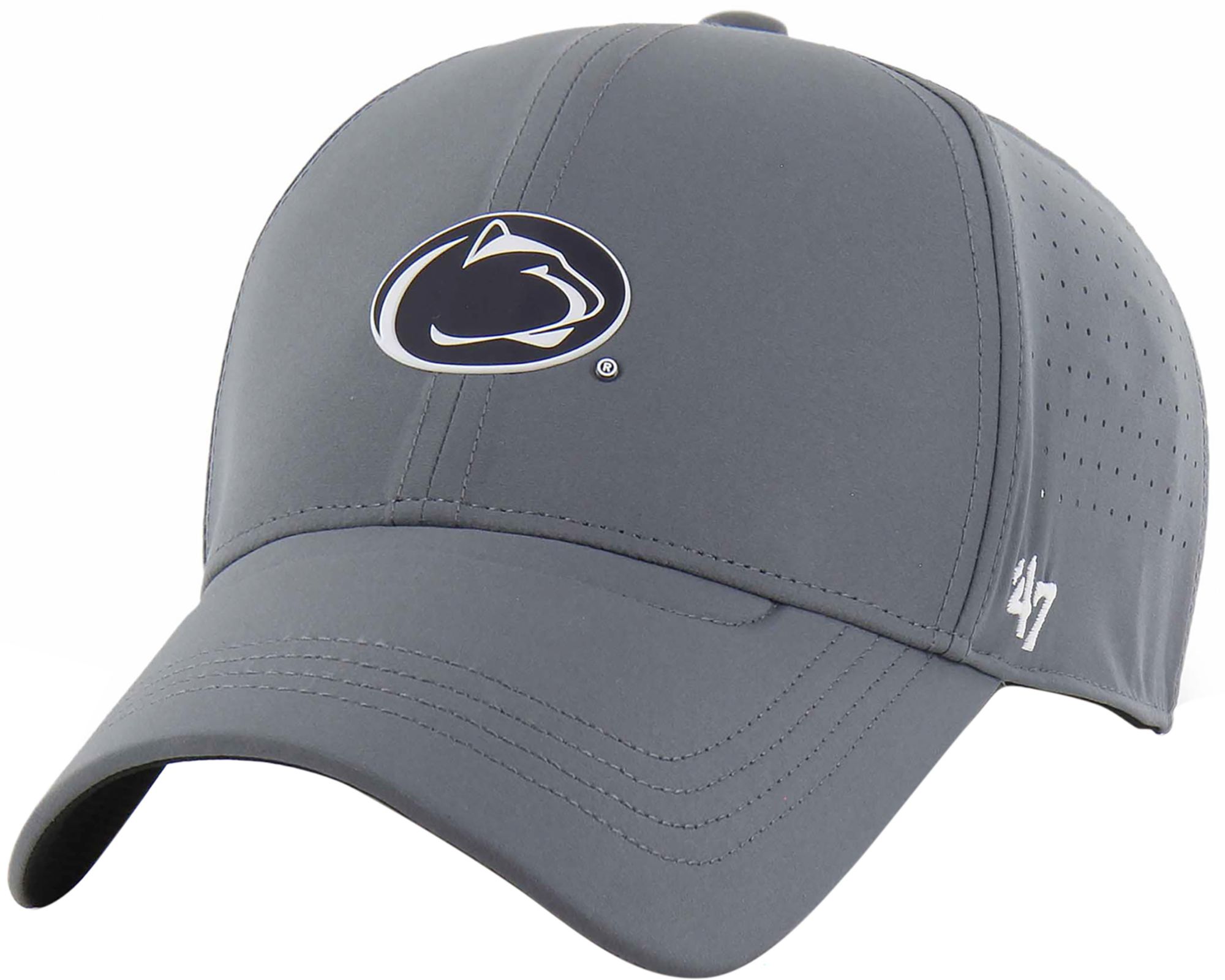 '47 Adult Penn State Nittany Lions Shadow Grey Cycle MVP Adjustable Hat