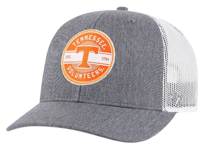 '47 Adult Tennessee Volunteers 2025 City Connect Hash Mark Adjustable Trucker Hat