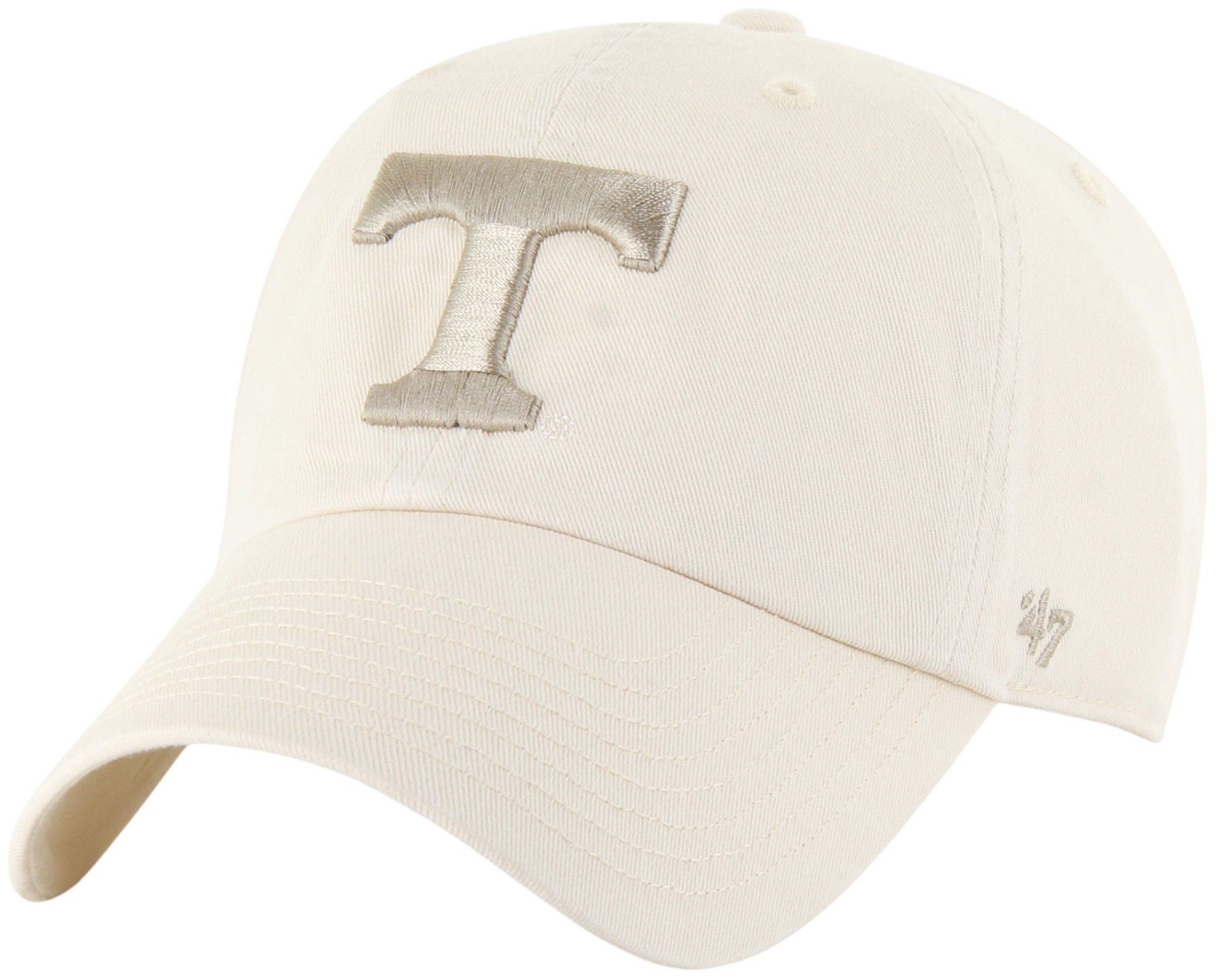 '47 Adult Tennessee Volunteers Natural 2-Tone Foundational Clean Up Adjustable Hat
