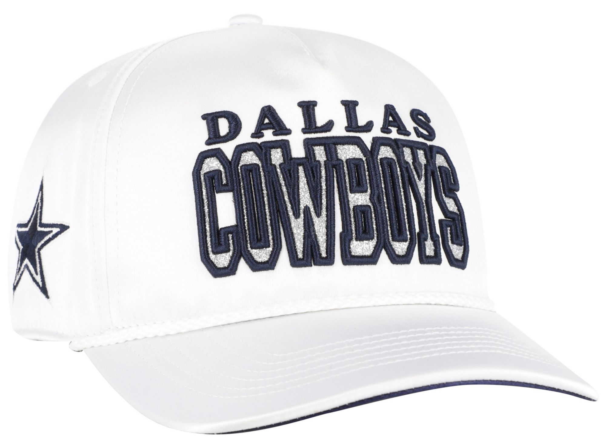 '47 Women's Dallas Cowboys White Outspoken Hitch Adjustable Hat
