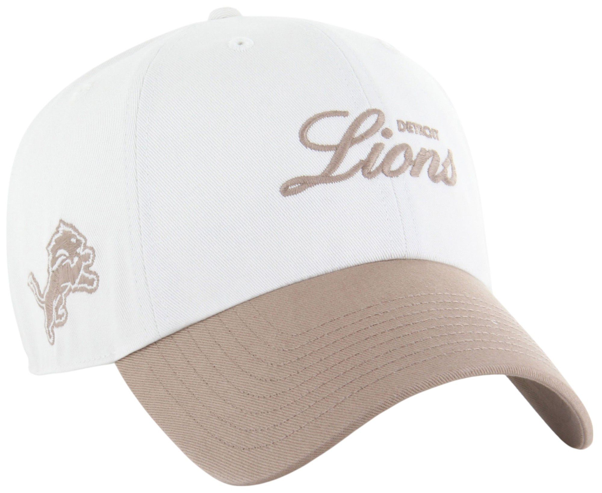 '47 Women's Detroit Lions Sandstone Foundation Clean Up Adjustable Hat