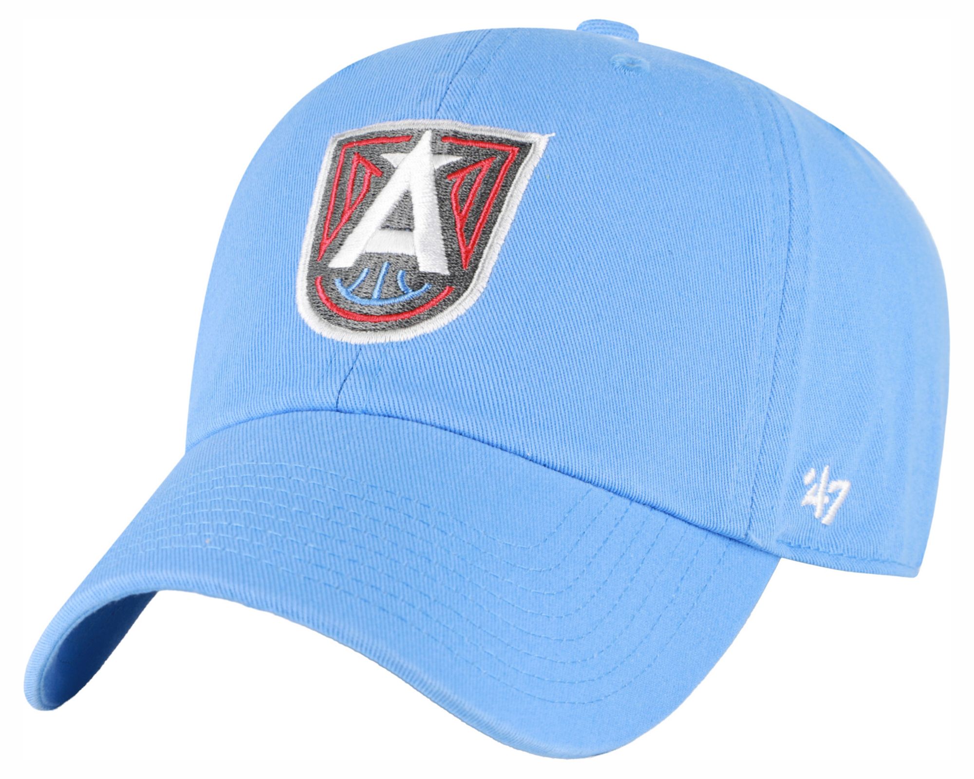 '47 Adult Atlanta Dream Blue Logo Clean Up Adjustable Hat