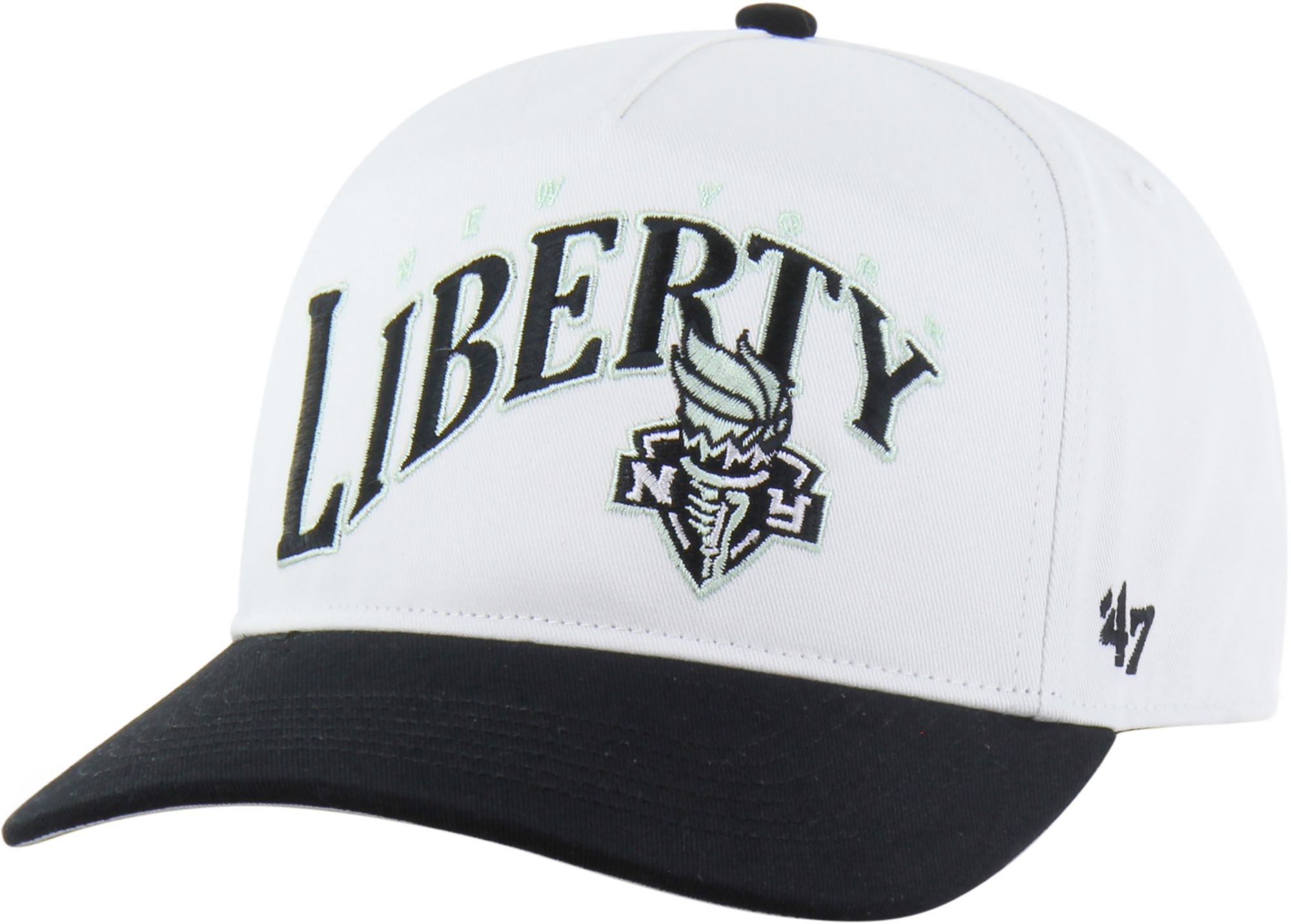 '47 Adult New York Liberty White Wave Hitch Adjustable Hat