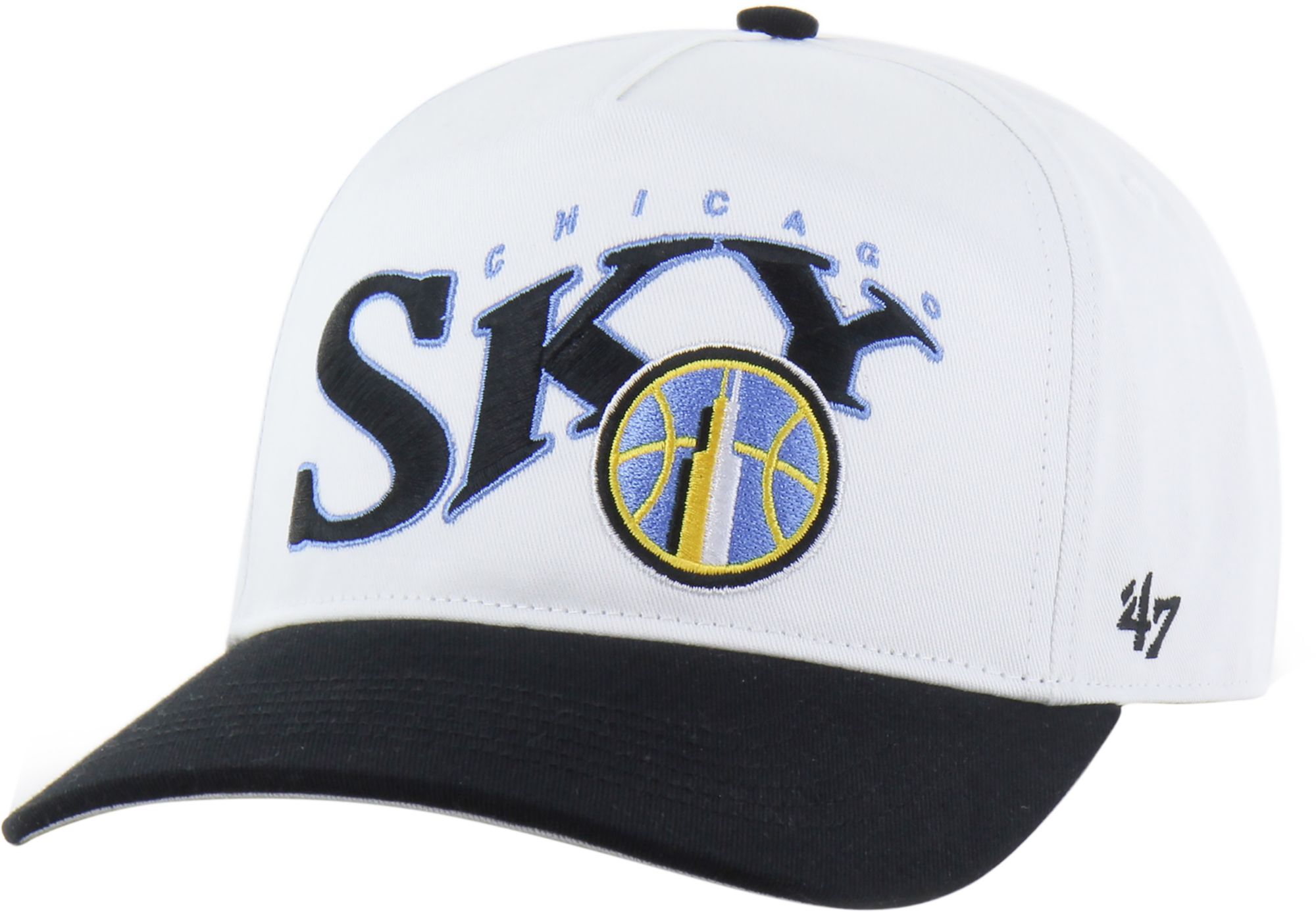 '47 Adult Chicago Sky White Two Tone Wave Hitch Adjustable Hat