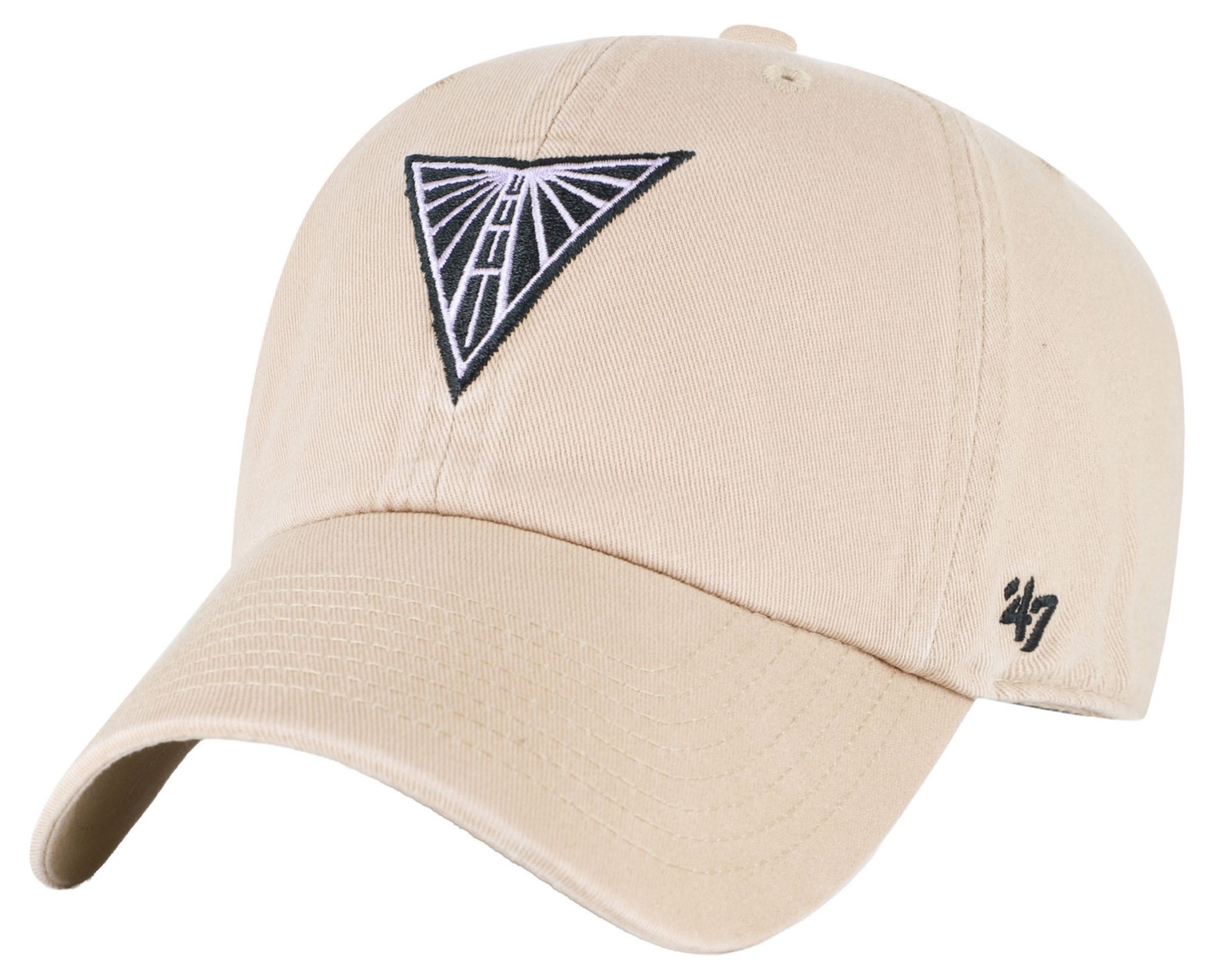 '47 Adult Golden State Valkyries Tan Logo Clean Up Adjustable Hat