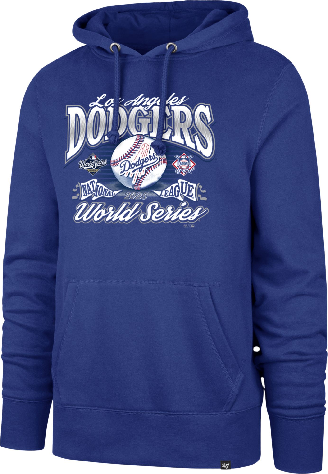 '47 Men's Los Angeles Dodgers 2025 World Series Bound Headline Hoodie