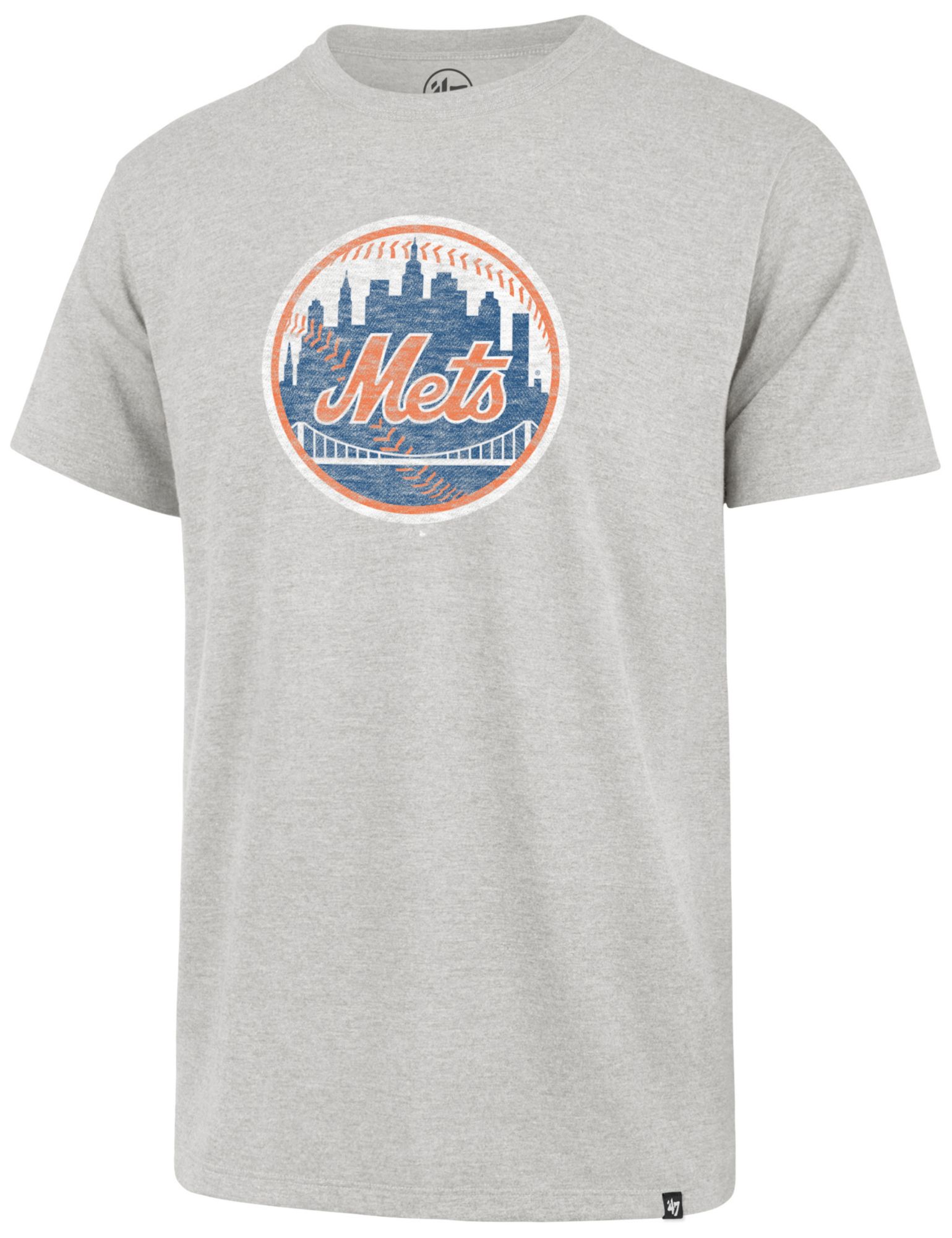 '47 Men's New York Mets Gray Franklin Premier T-Shirt