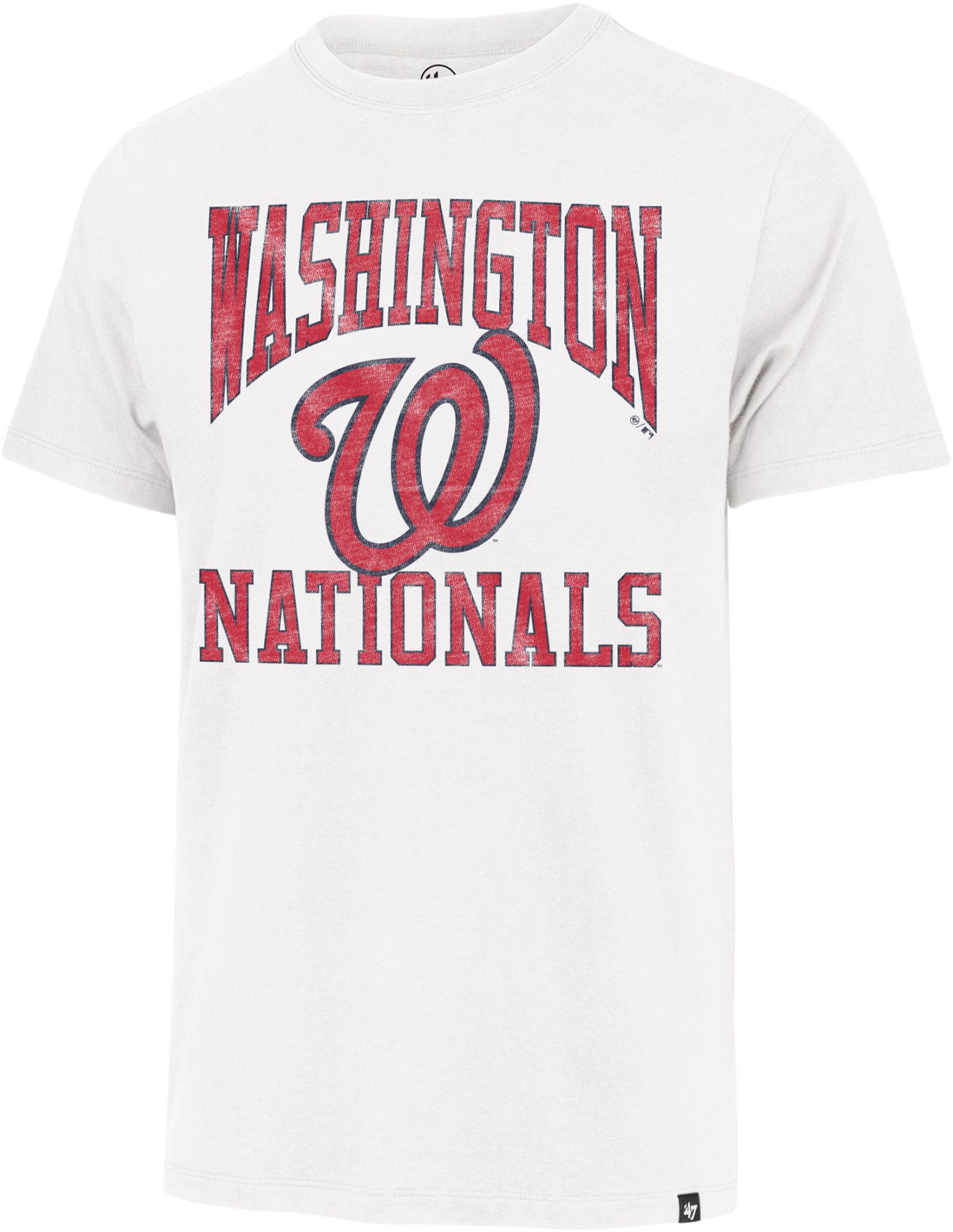 '47 Men's Washington Nationals White Wash Franklin T-Shirt