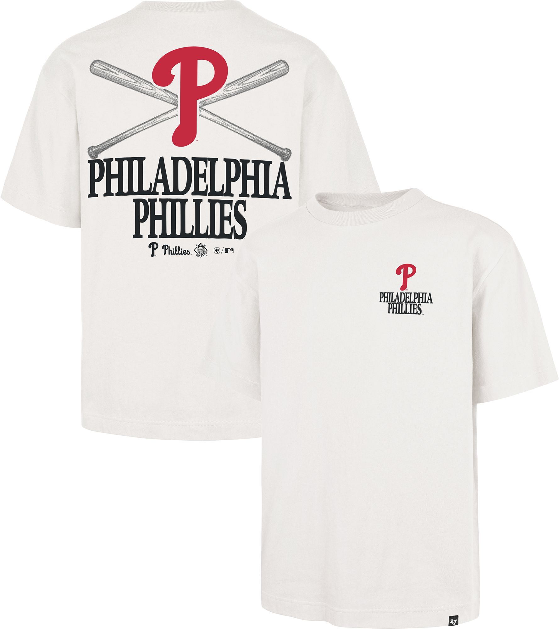 '47 Men's Philadelphia Phillies Sandstone Foundation T-Shirt