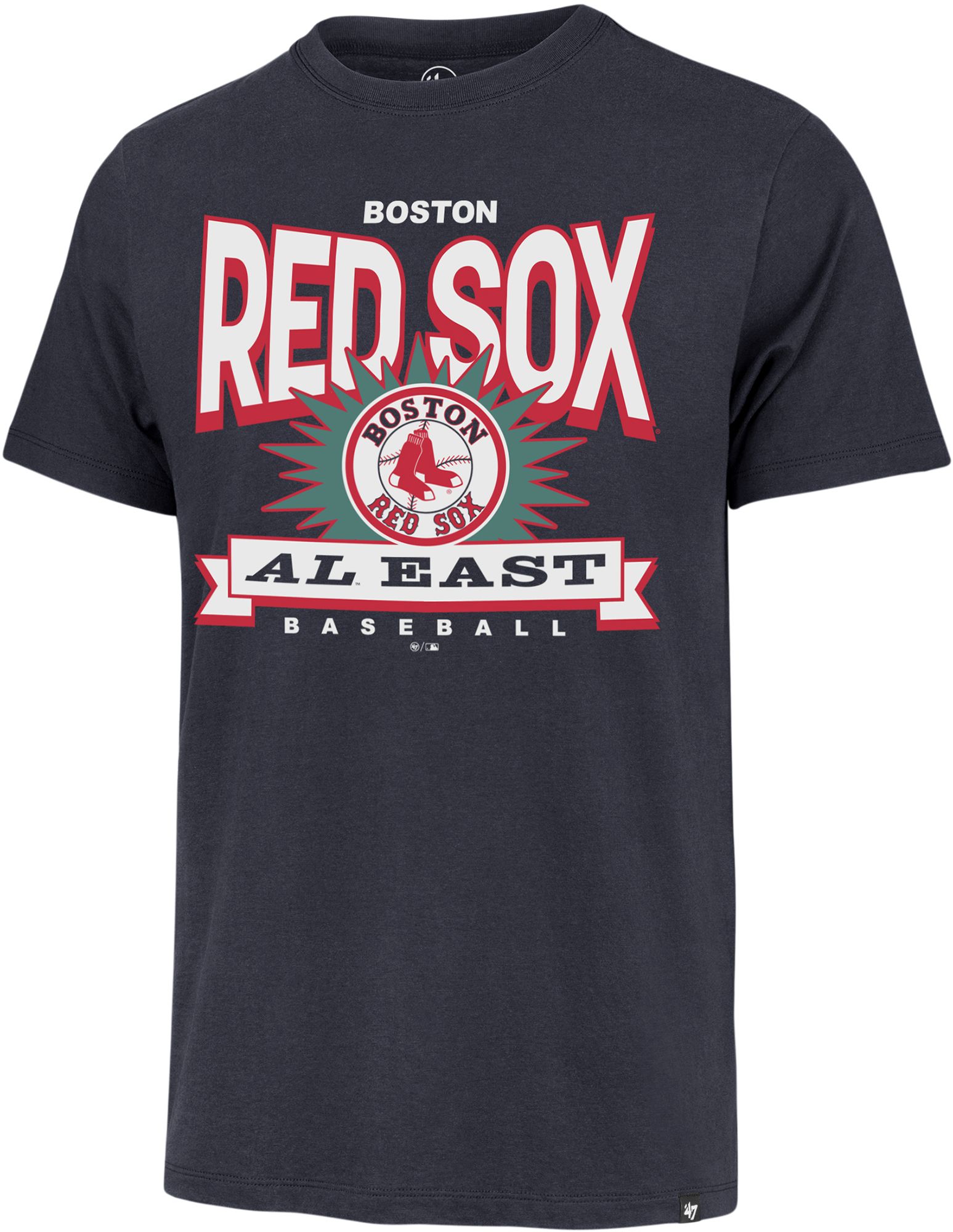 '47 Men's Boston Red Sox Blue Franklin Cooperstown T-Shirt