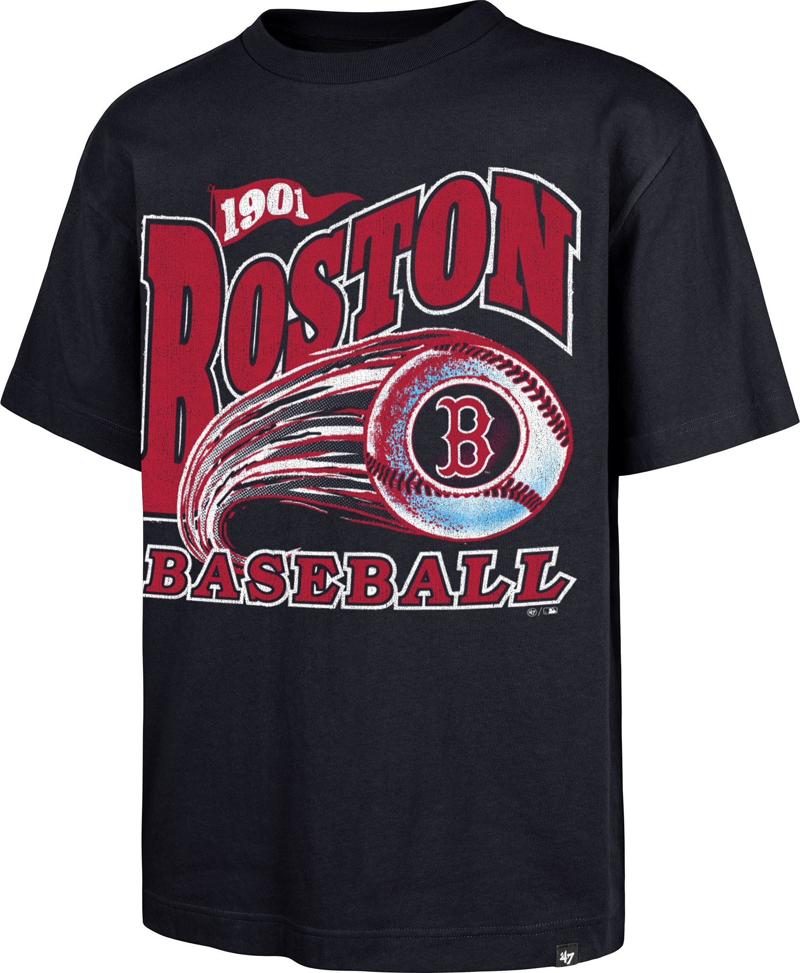 '47 Men's Boston Red Sox Navy Foundation T-Shirt