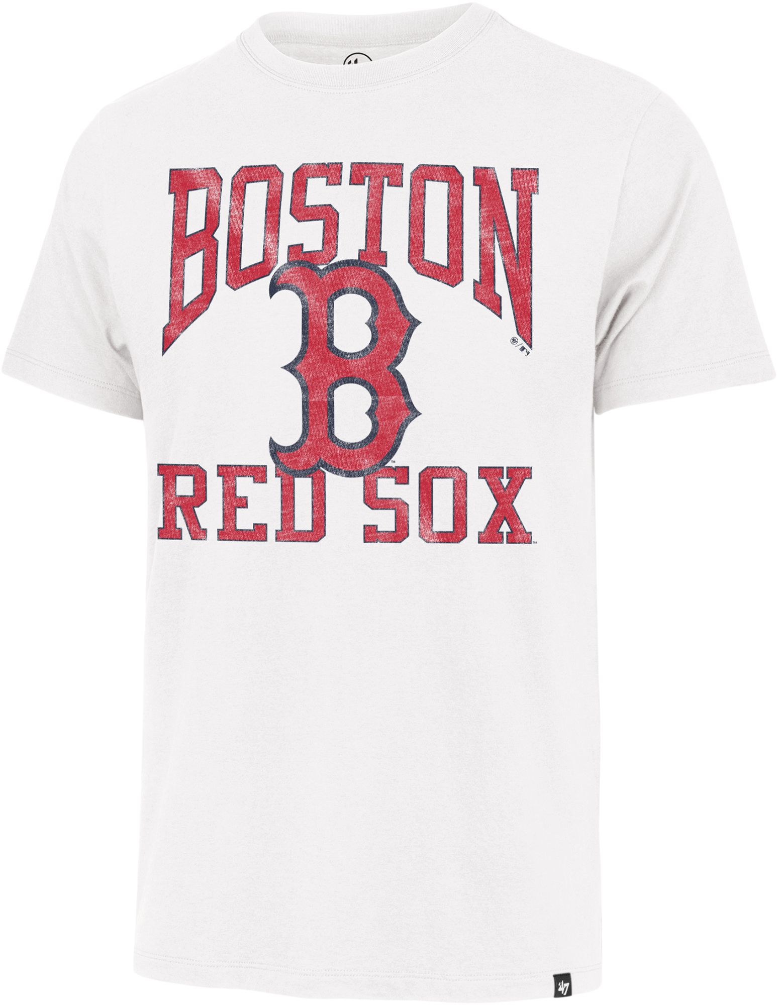 '47 Men's Boston Red Sox White Wash Franklin T-Shirt
