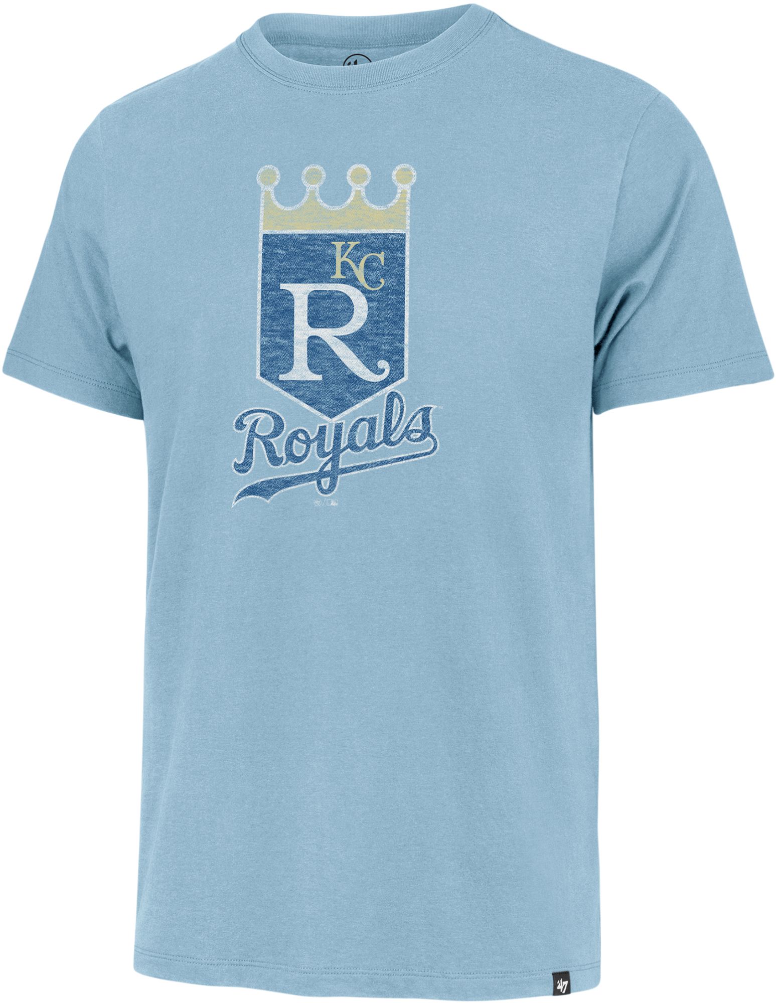 '47 Men's Kansas City Royals Blue Franklin Cooperstown T-Shirt