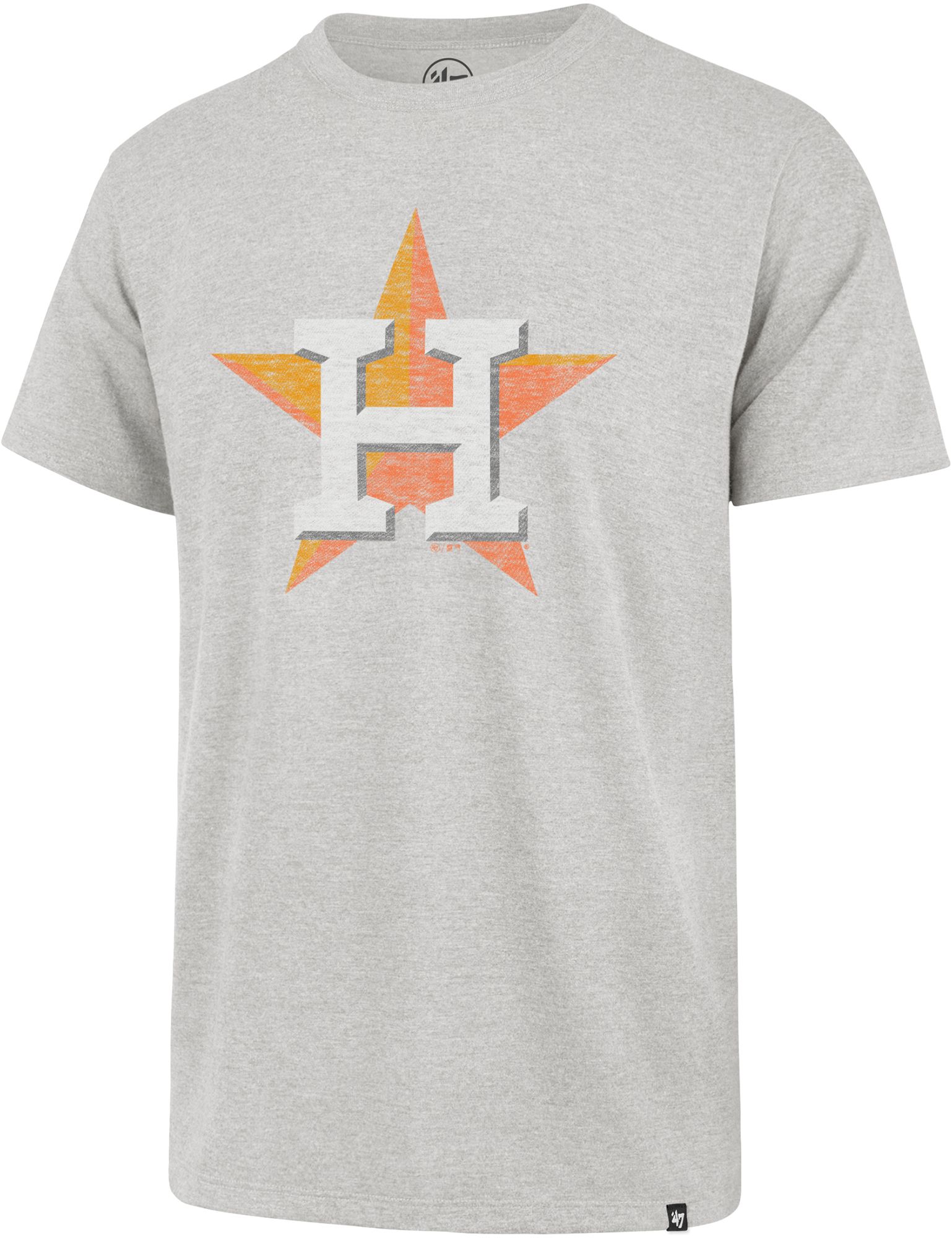 '47 Men's Houston Astros Gray Franklin Premier T-Shirt