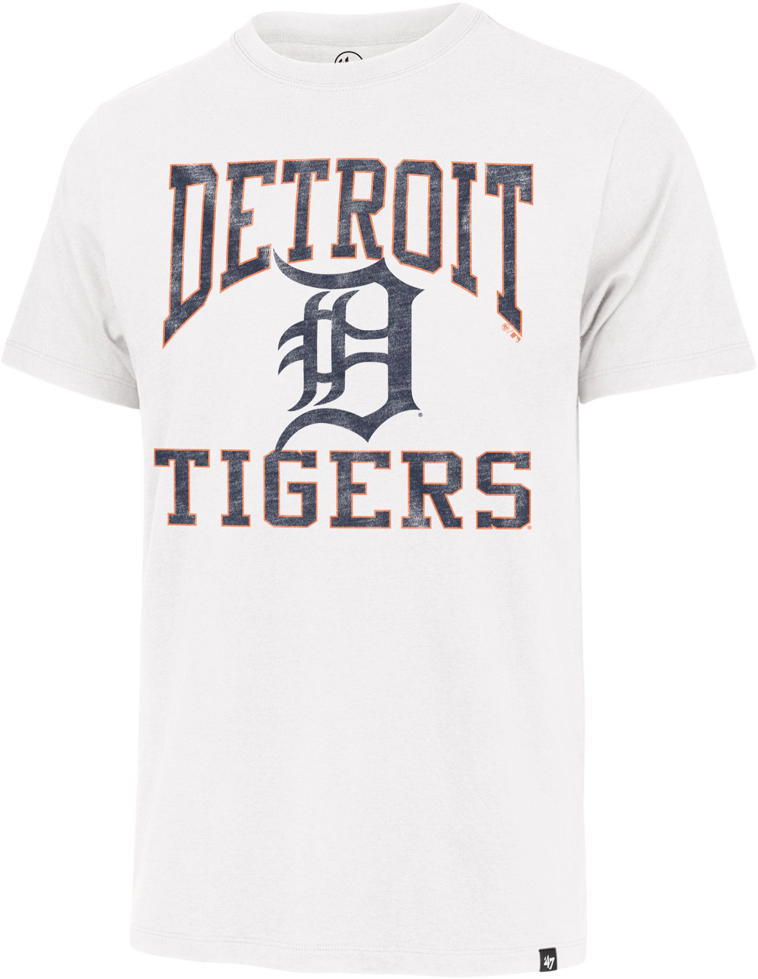 '47 Men's Detroit Tigers White Wash Franklin T-Shirt