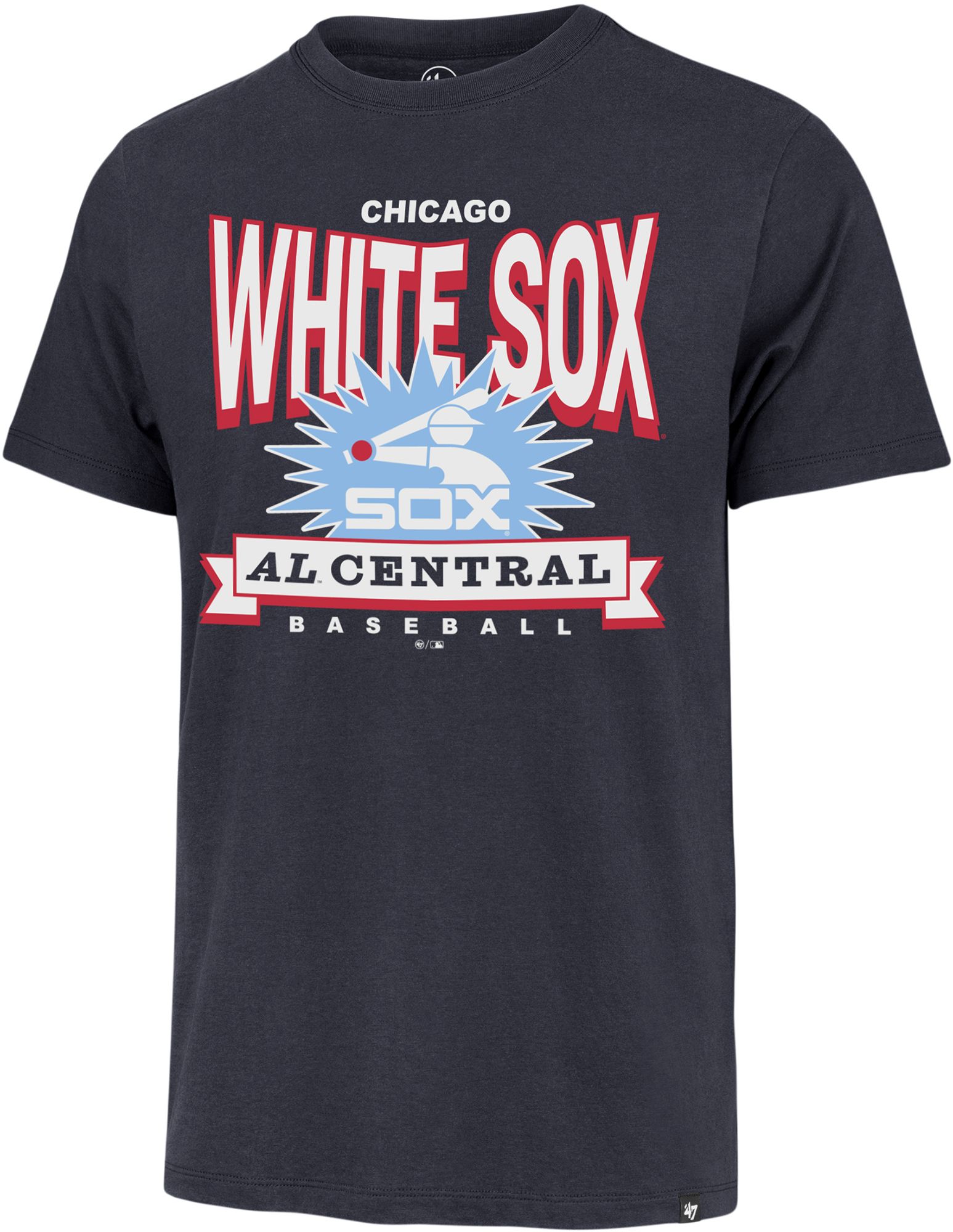'47 Men's Chicago White Sox Blue Franklin Cooperstown T-Shirt