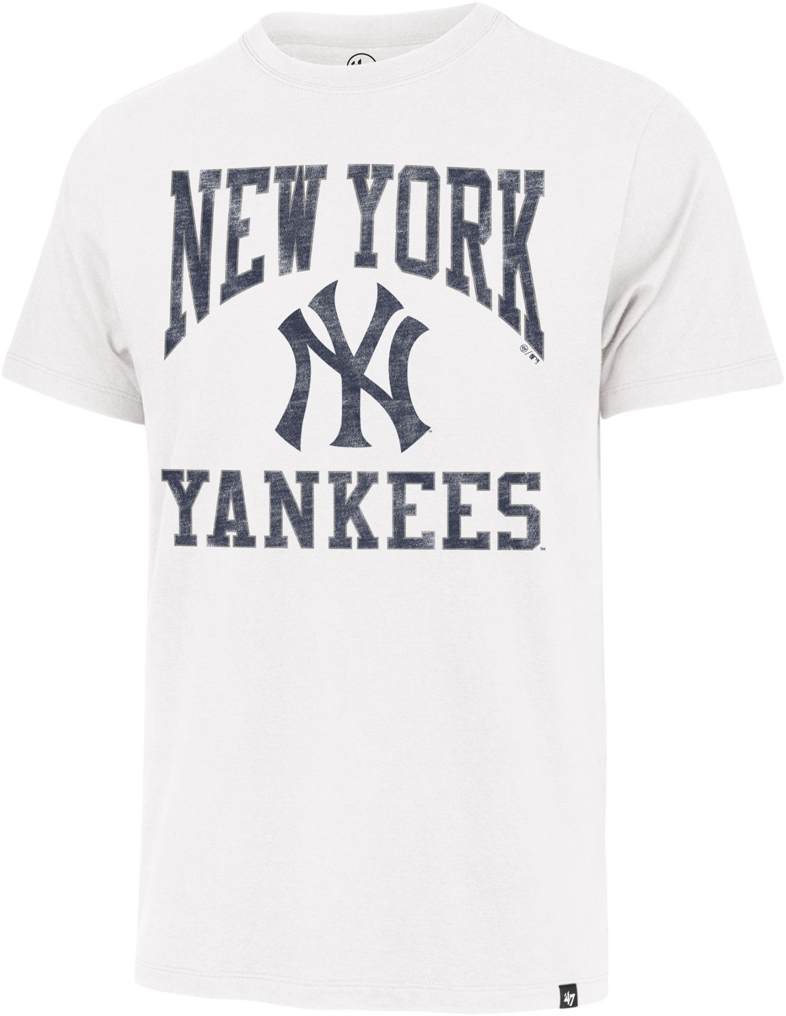'47 Men's New York Yankees White Wash Franklin T-Shirt