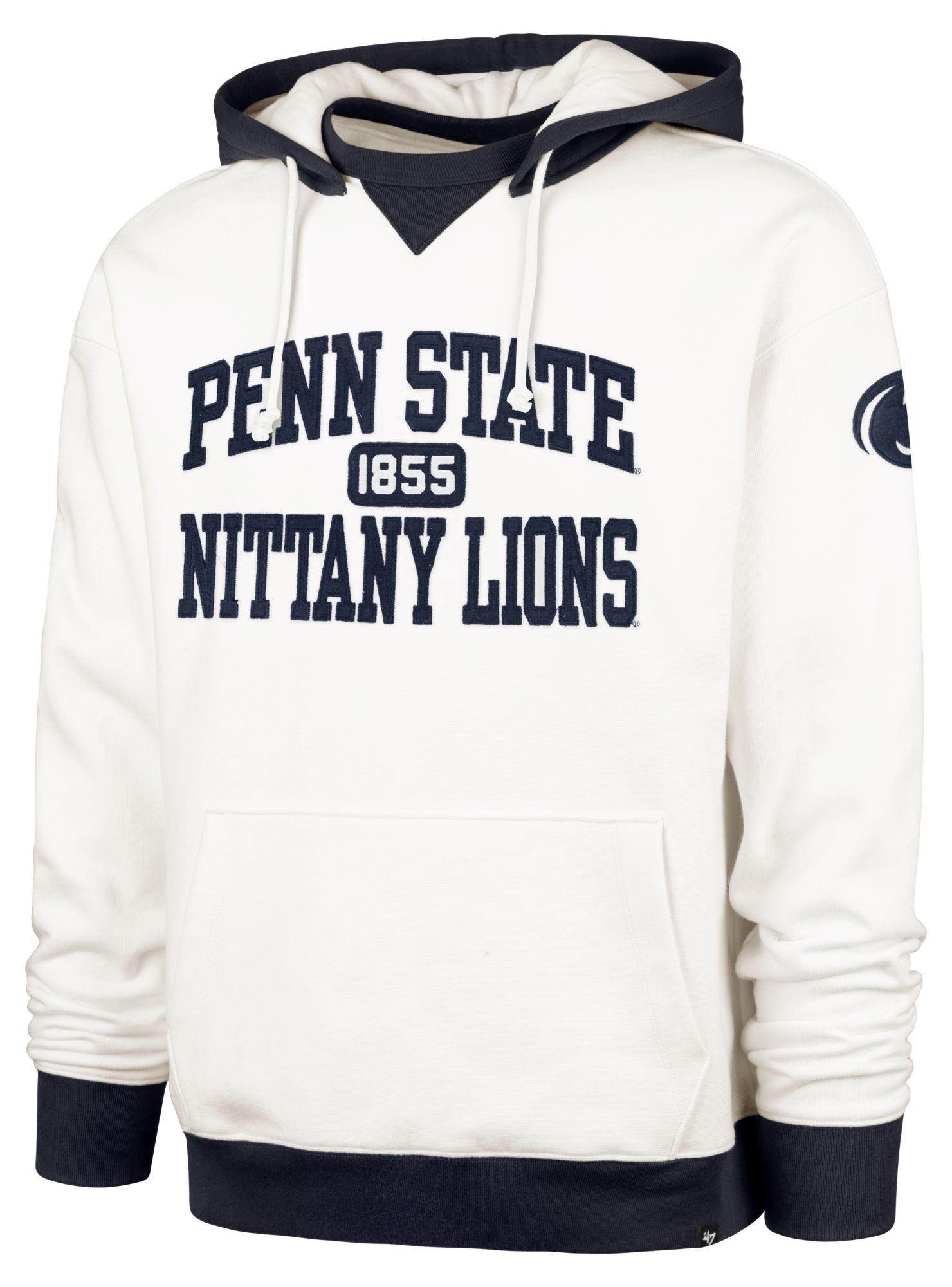'47 Men's Penn State Nittany Lions Sandstone Skipper Pullover Hoodie