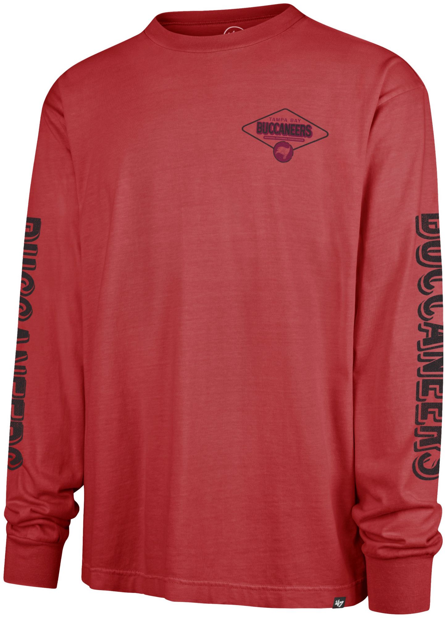 '47 Men's Tampa Bay Buccaneers Maroon Ravine Foundation Long Sleeve T-Shirt