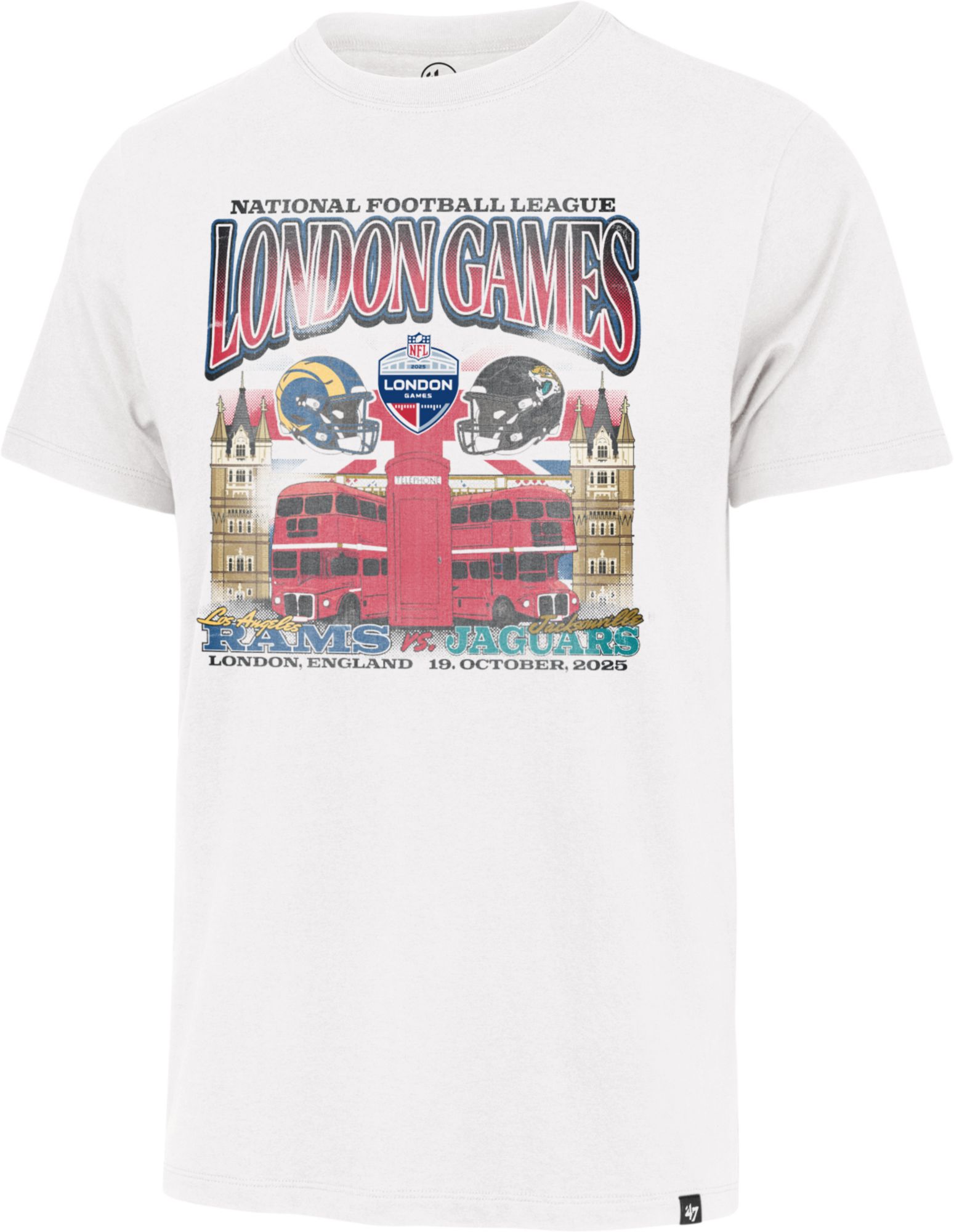 '47 Men's Los Angeles Rams vs. Jacksonville Jaguars London NFL International Games T-Shirt