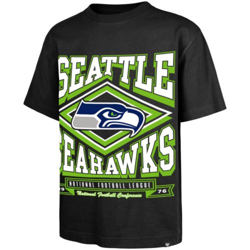47 Men's Seattle Seahawks Blue Byline Franklin T-Shirt | Dick's