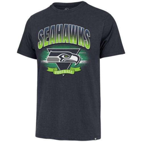 47 Men's Seattle Seahawks Blue Byline Franklin T-Shirt