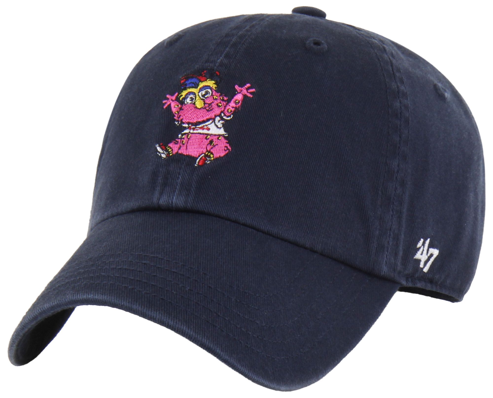 '47 Toddler Cleveland Guardians Navy Mascot Clean Up Adjustable Hat