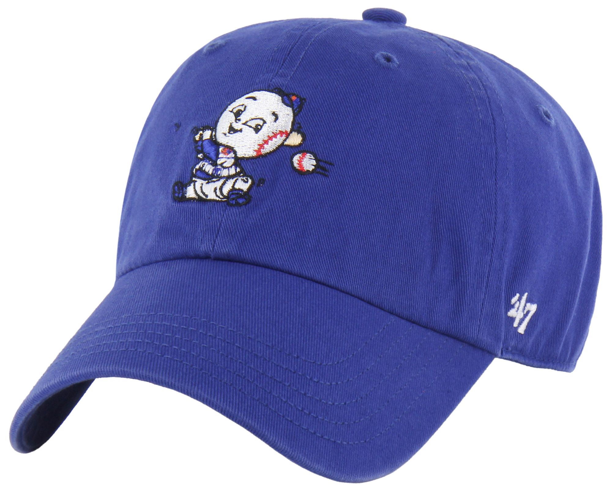 '47 Toddler New York Mets Royal Mascot Clean Up Adjustable Hat